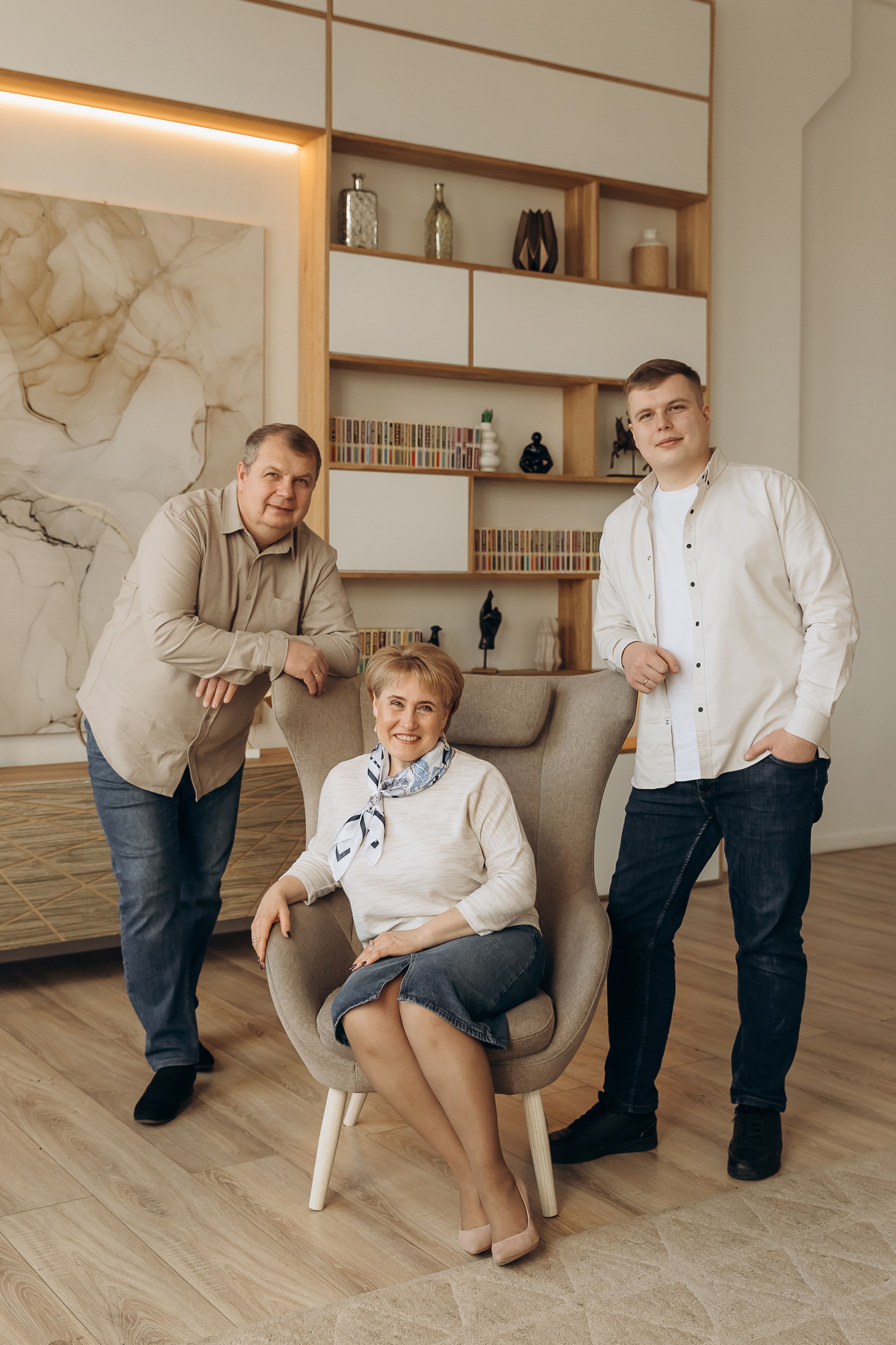 В интерьерной студии. Детский и семейный фотограф в Москве Светлана Поваляева