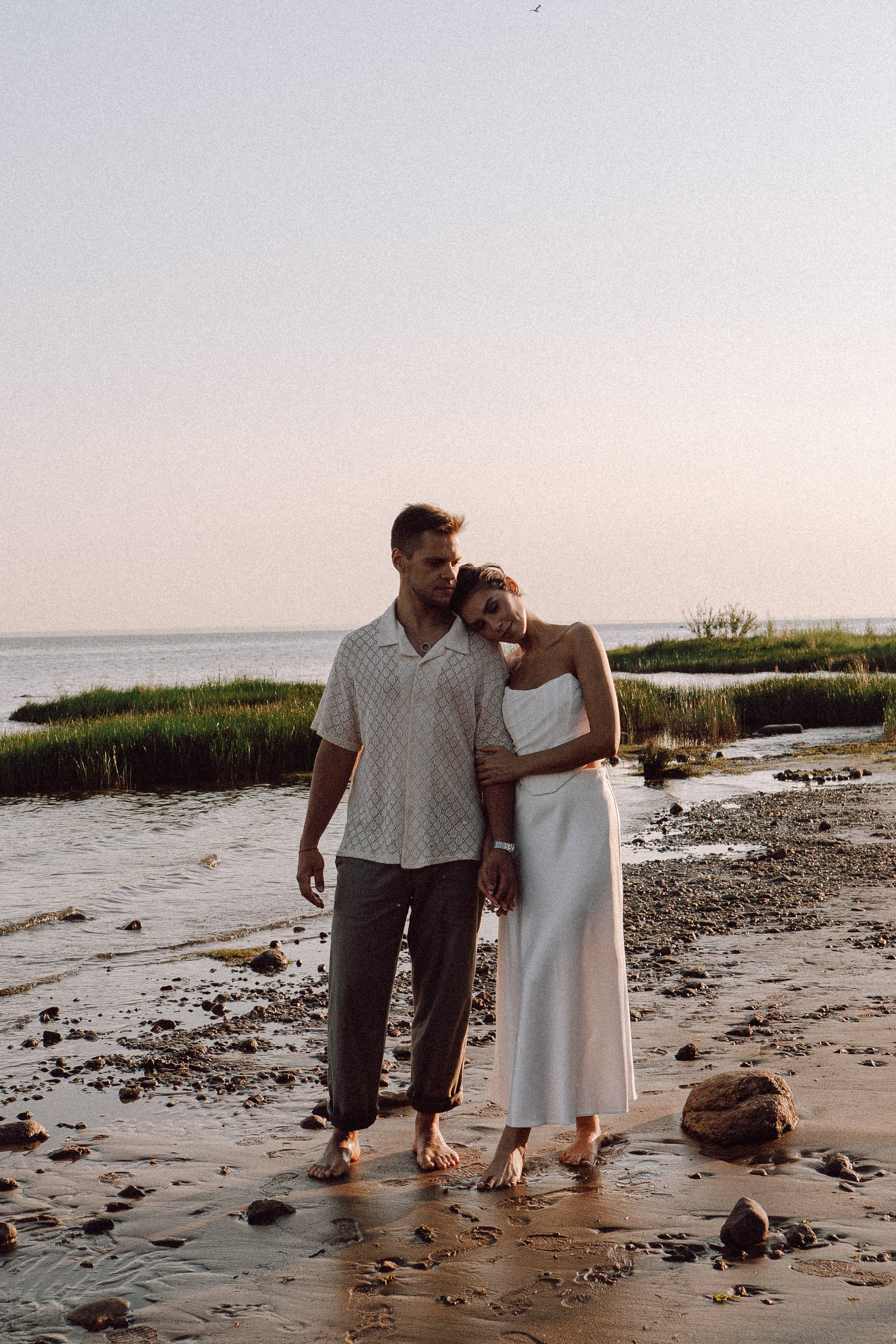 СВАДЕБНАЯ ФОТОСЕССИЯ ВЫЕЗДНОЙ ЦЕРЕМОНИИ (ФИНСКИЙ ЗАЛИВ). Профессиональный фотограф, Санкт-Петербург — Виктория Богомолова