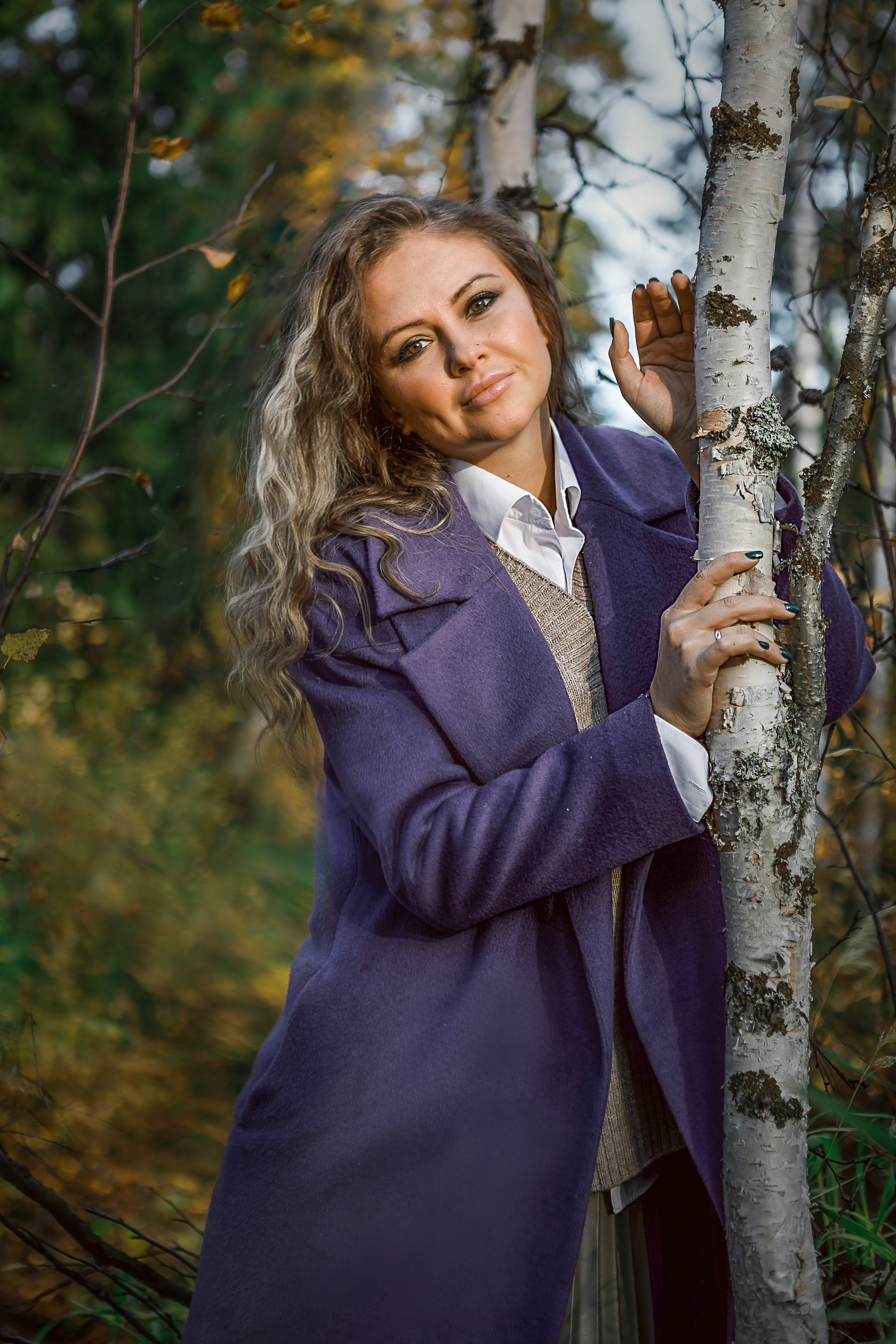 Осенняя Вера. Фотограф Губкинского