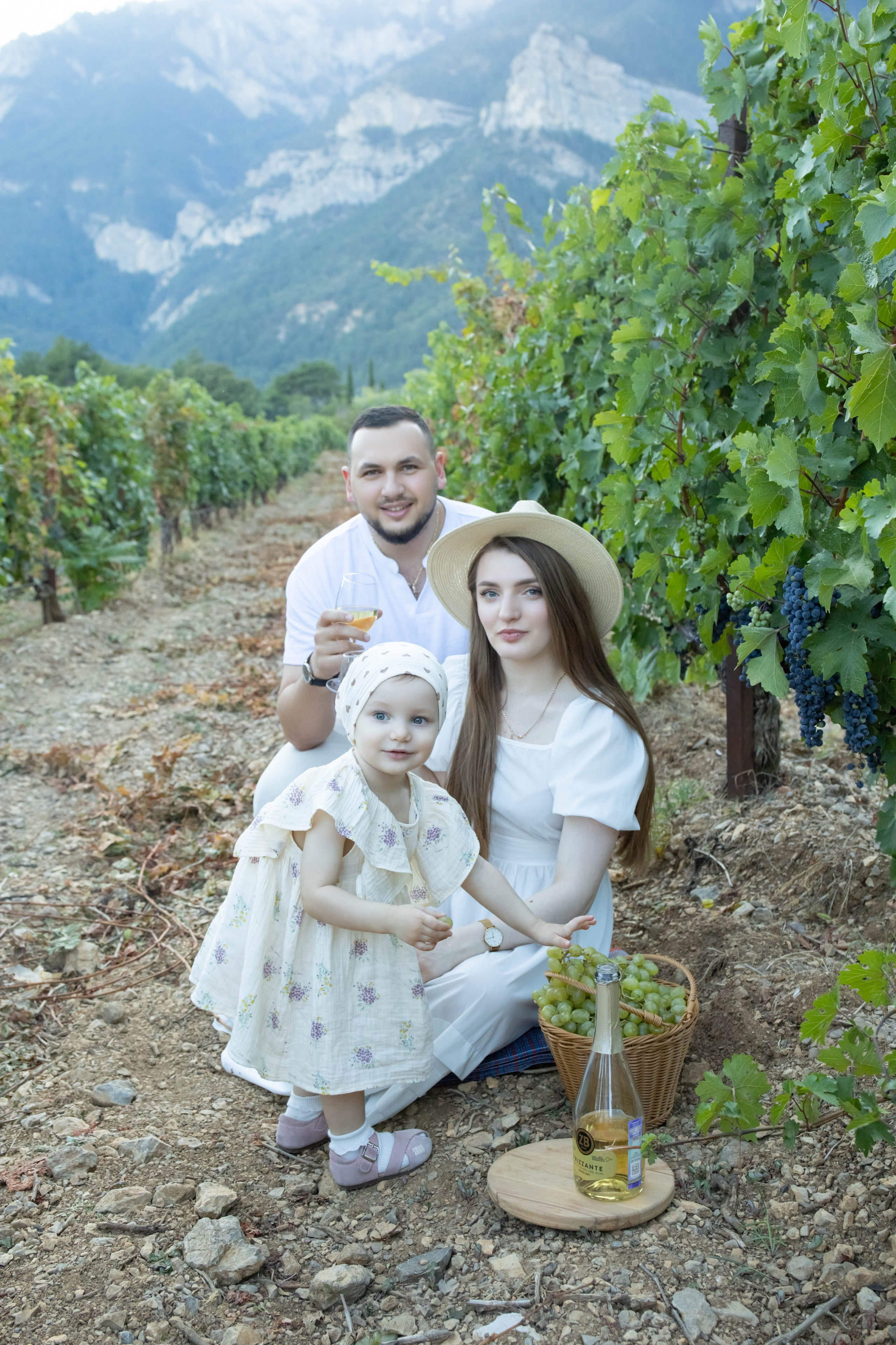 Фотосессия семейная «Виноградники». Фотограф в Крыму Татьяна Барицкая ЕНОТИКА