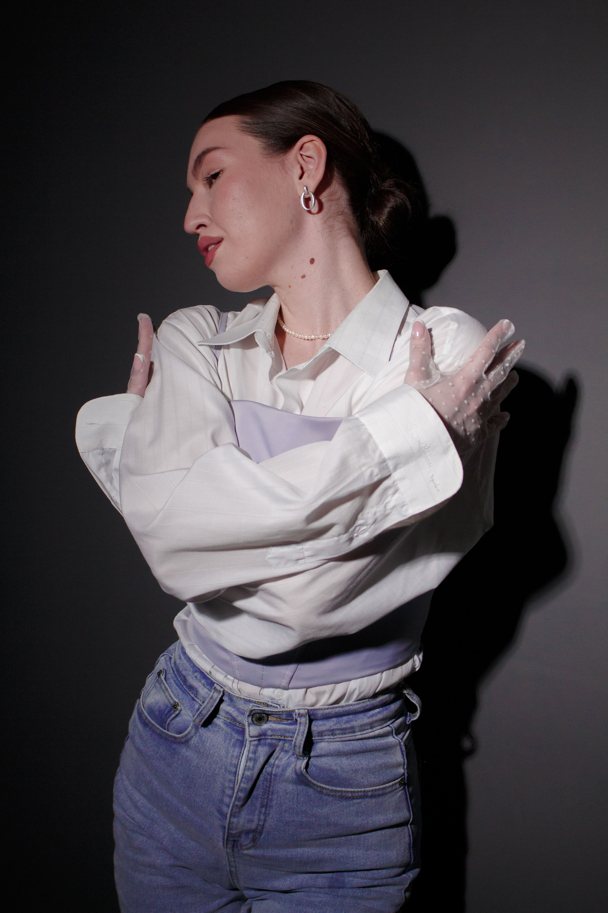 Диана в «Blue velvet». Фотограф Екатерина Козловская