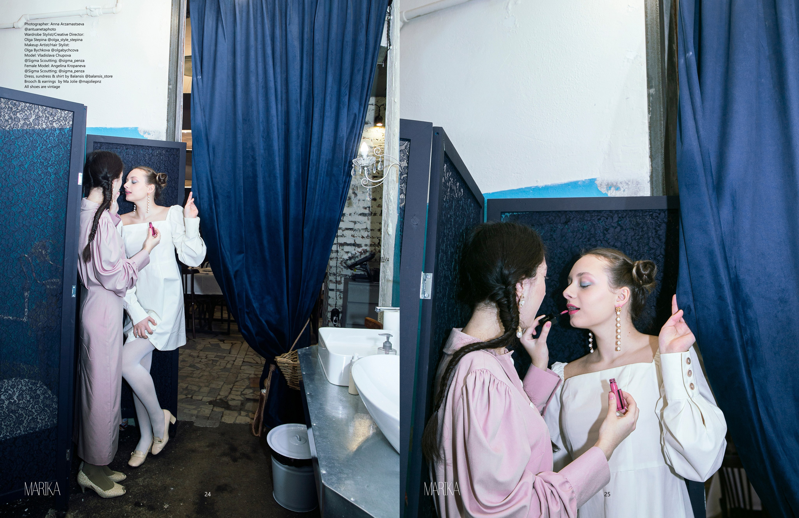 INNOCENT FUN — Editorial for MARIKA Magazine. Photographer Anna Arzamastseva