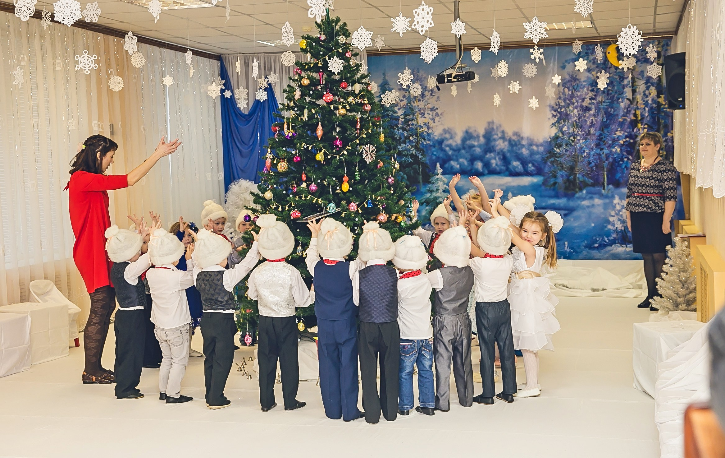 Новый год в саду. Семейный и детский фотограф в Нижнем Новгороде