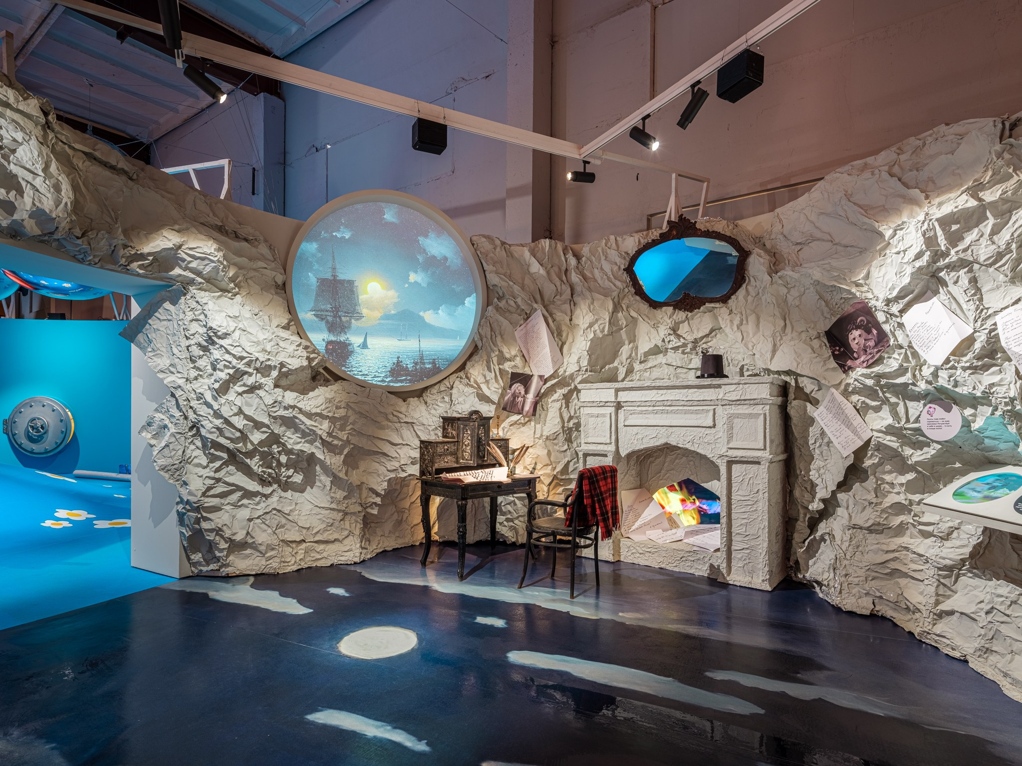 Выставка «Смешарики. Искусство быть круглым» Москва, Хлебозавод № 9 Planet9 2023. Фотограф Василий Буланов