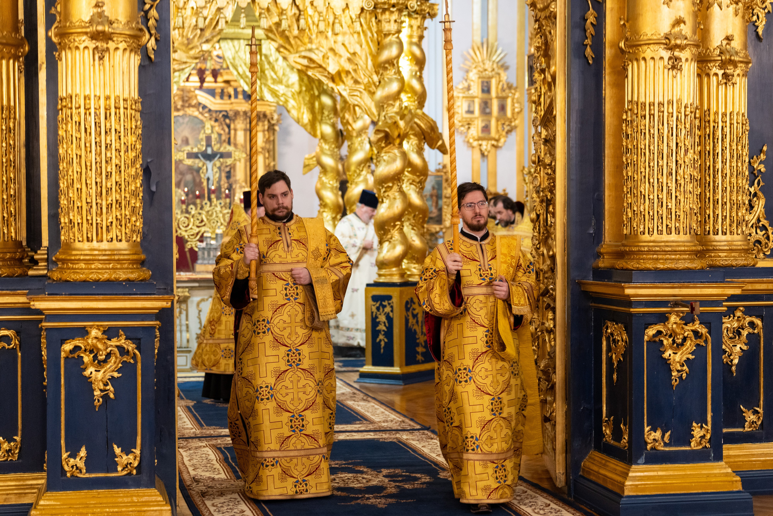 Вечерня. Молебен на Новый год. НИКОЛО-БОГОЯВЛЕНСКИЙ МОРСКОЙ СОБОР