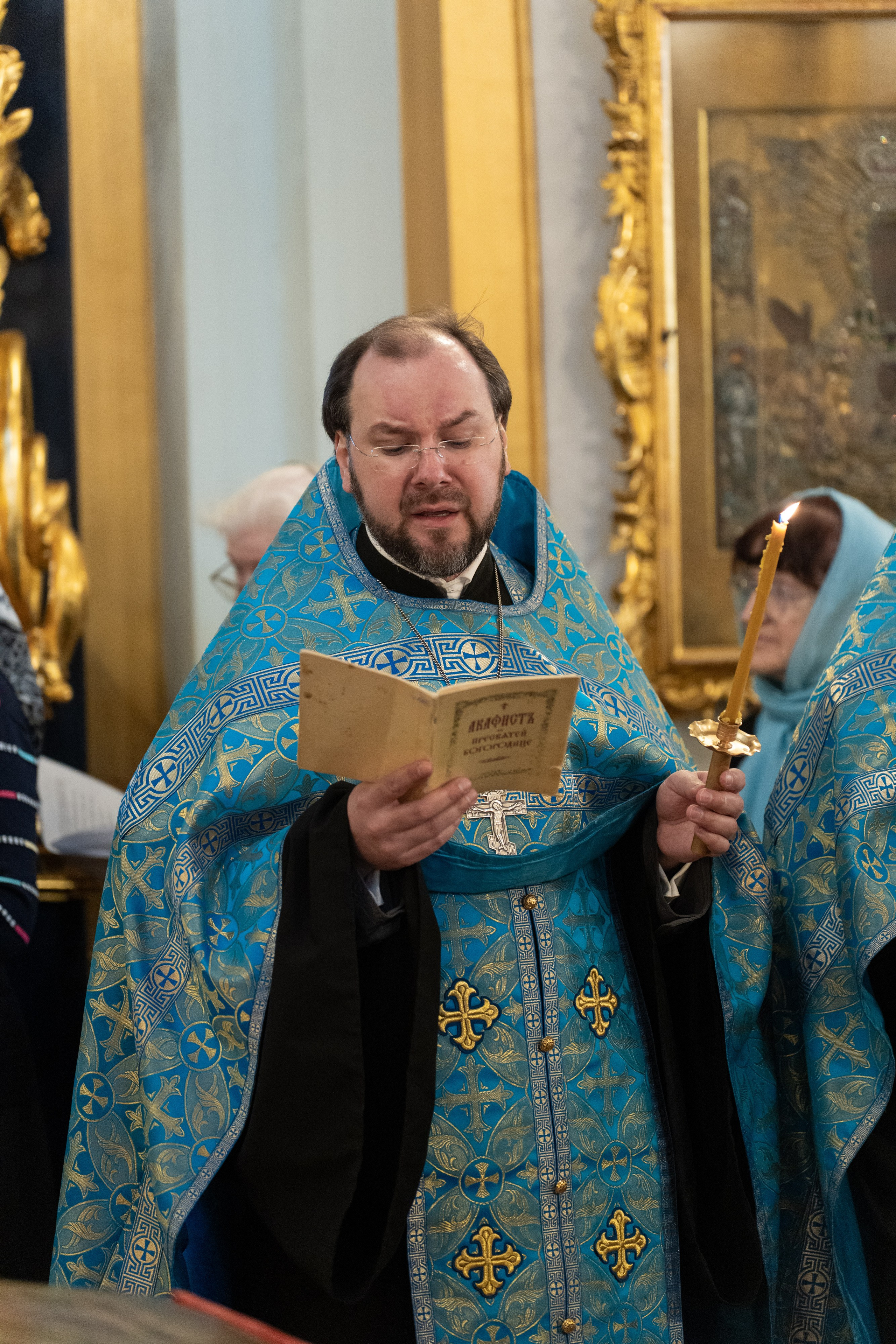 Утреня с акафистом Пресвятой Богородице. НИКОЛО-БОГОЯВЛЕНСКИЙ МОРСКОЙ СОБОР