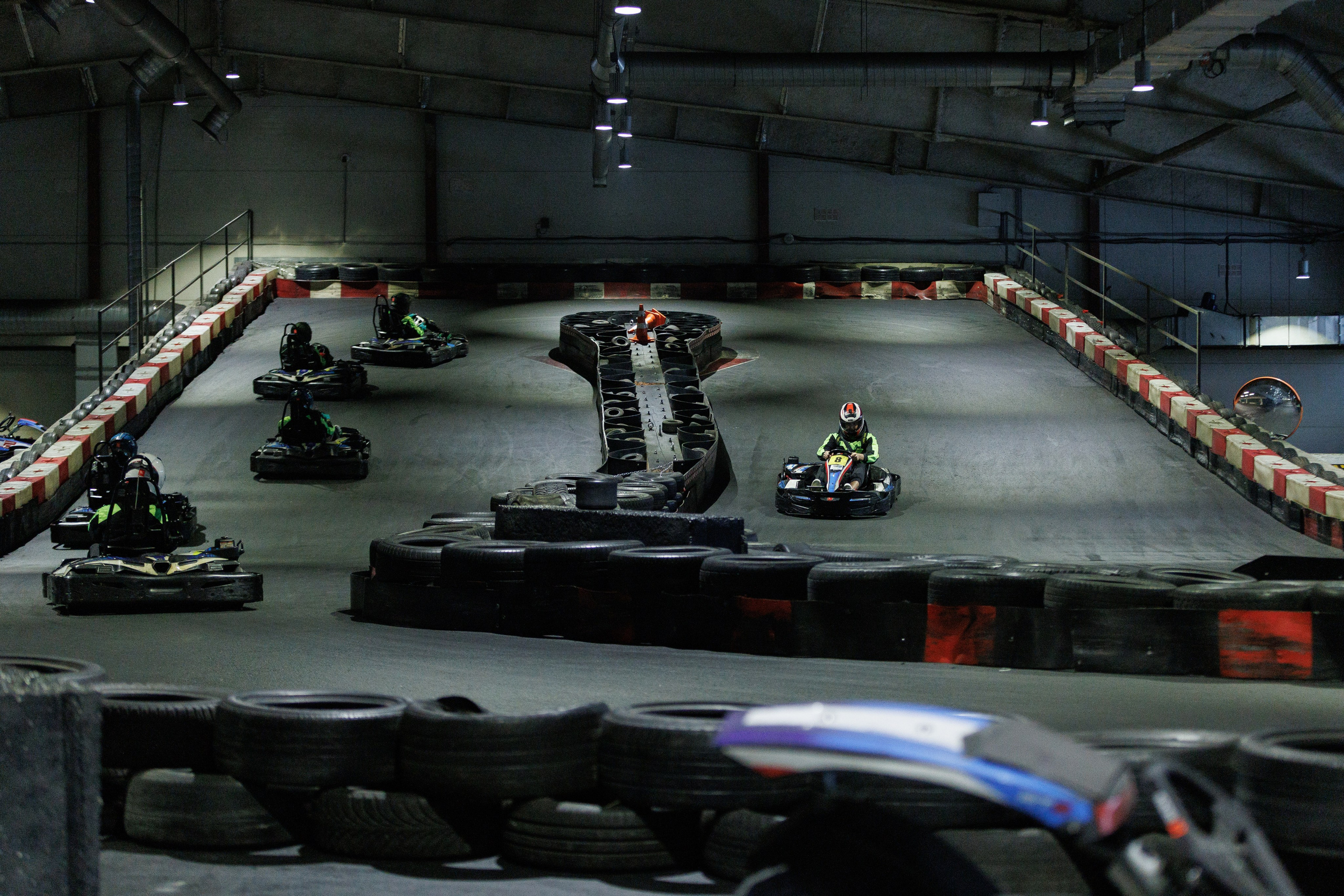 Turba karting hall — корпоративные соревнования. Контент для бизнеса в Екатеринбурге Полдень Медиа