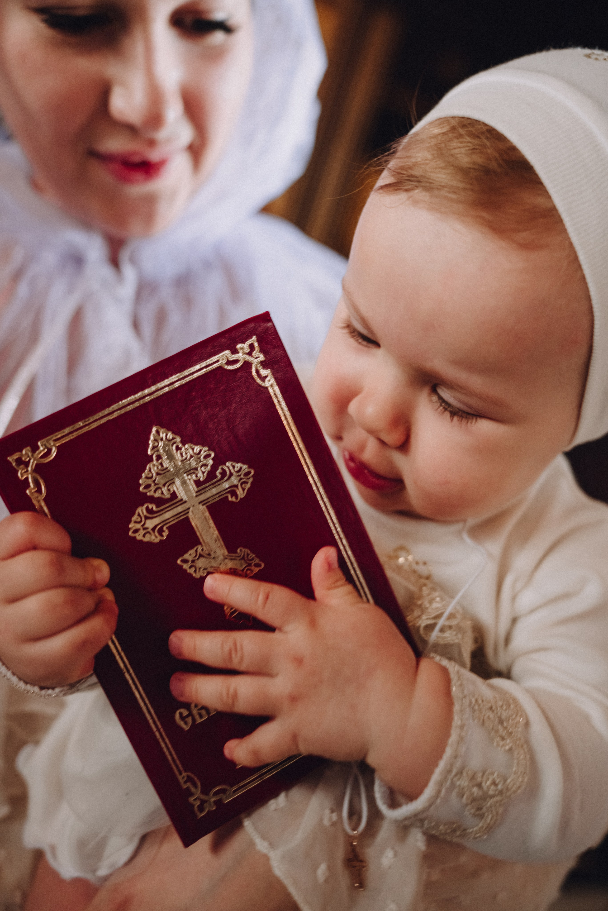 Крещение Аделины. Фотограф Анастасия Монах