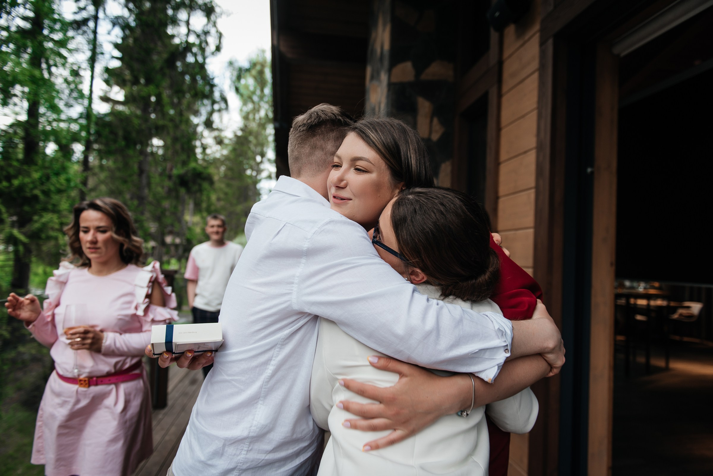 свадебный ужин в ресторане Чаща в Охта парке