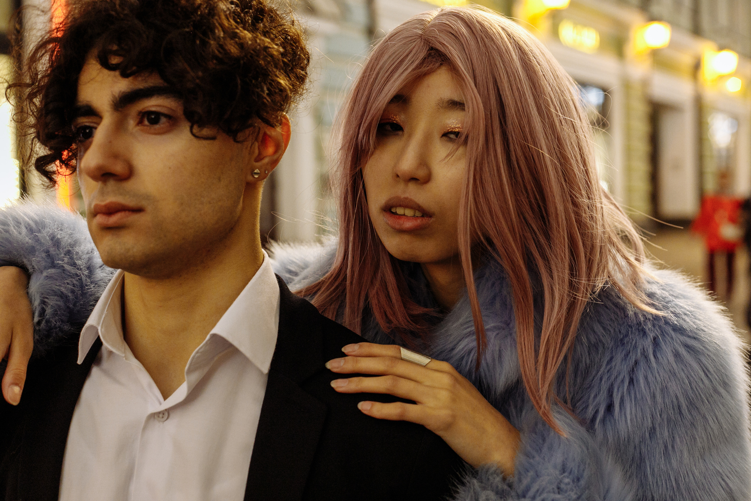 Неоновая lovestory в ночном городе. Свадебный фотограф в Москве Элина Ларченкова. Фото, которые цепляют