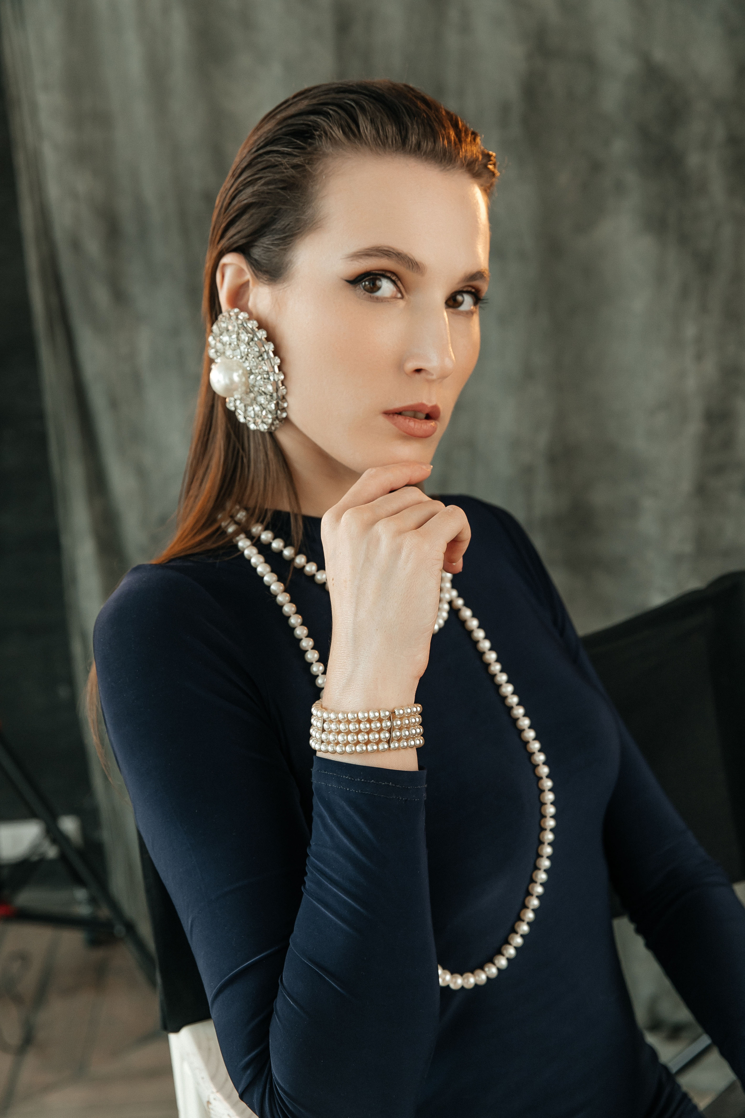 Фотосессия в студии в стиле Vogue. Свадебный фотограф в Москве Элина Ларченкова. Фото, которые цепляют