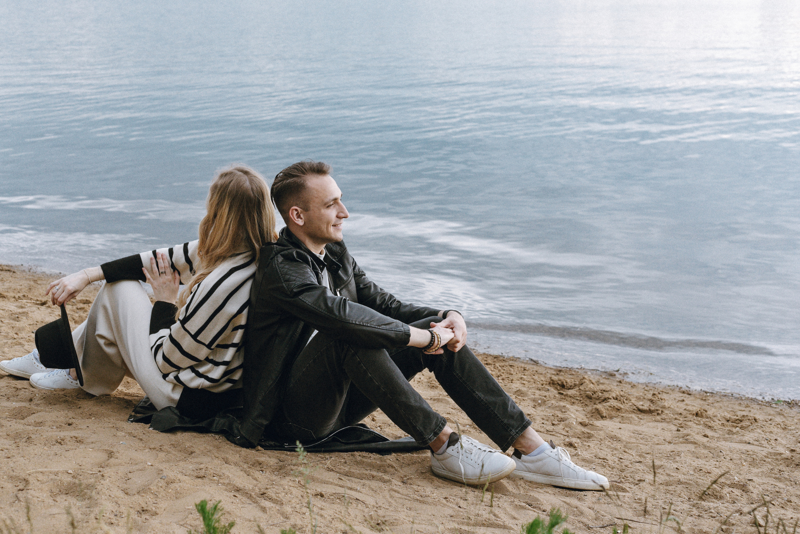Lovestory на пляже. Свадебный фотограф в Москве Элина Ларченкова. Фото, которые цепляют