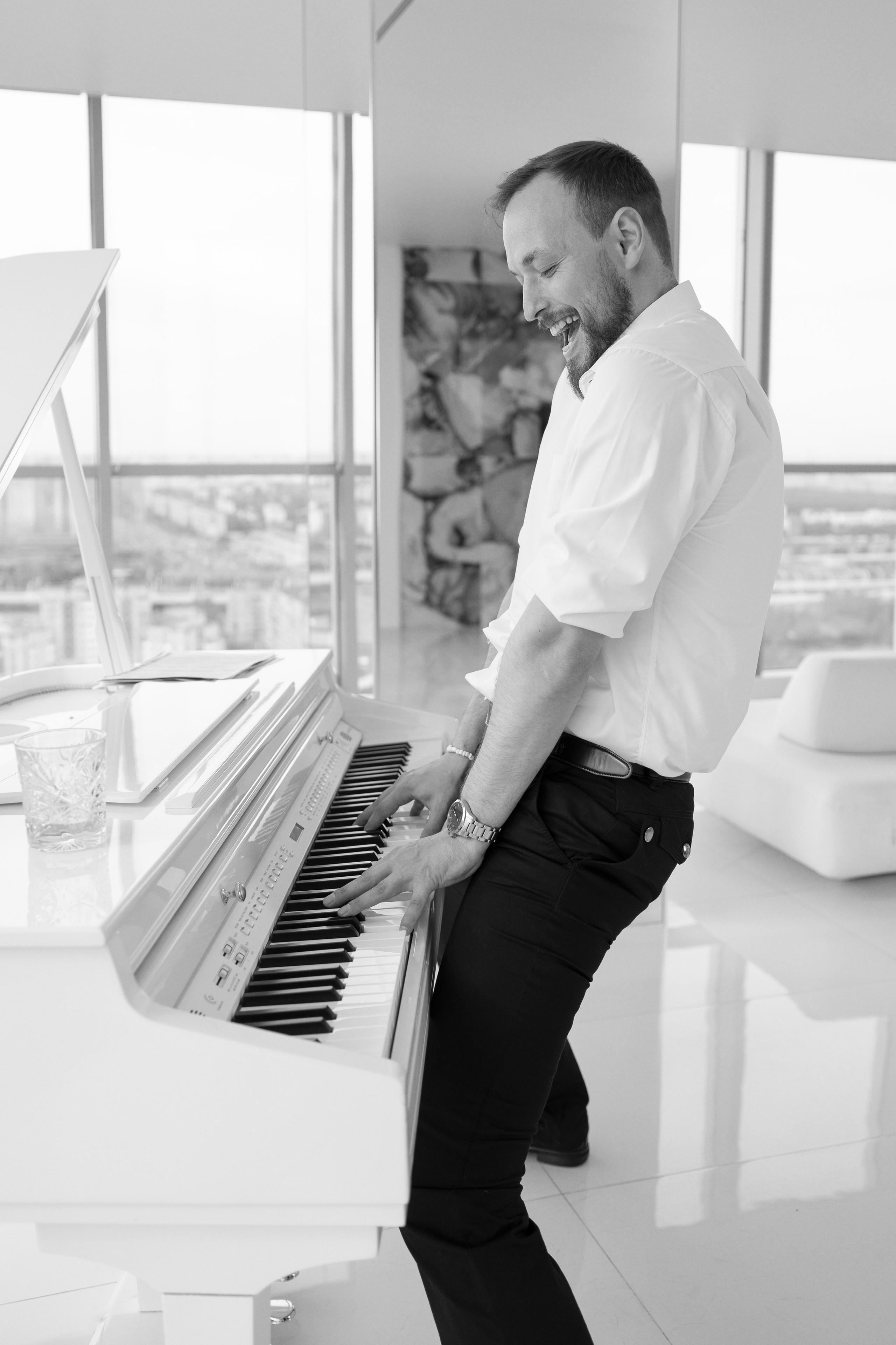 Мужская портретная съемка в студии. Фотограф в Санкт-Петербурге Вагнер Юлия