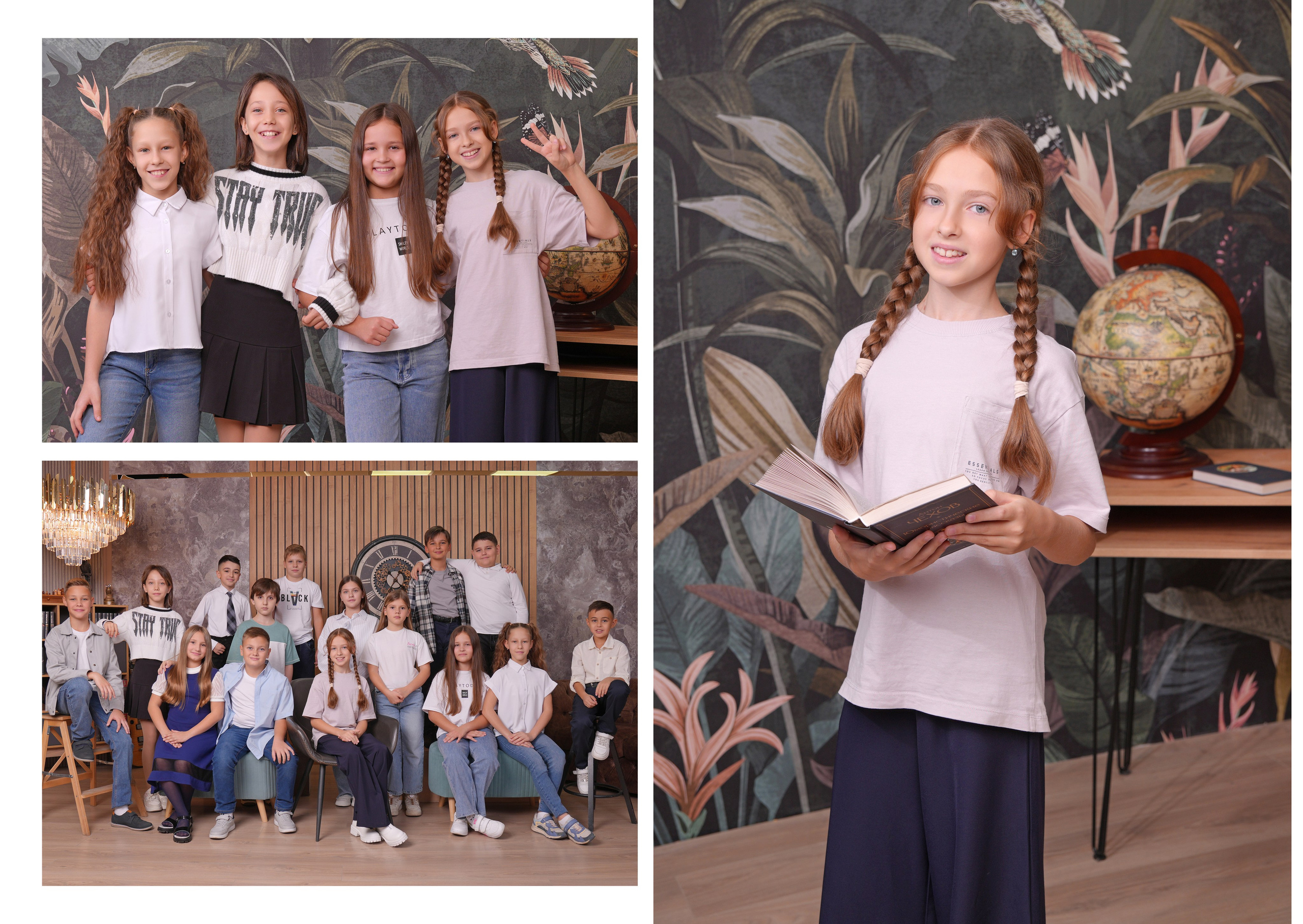 ШКОЛА 104 — 4 «М» класс. Красивый выпускной альбом в Краснодаре