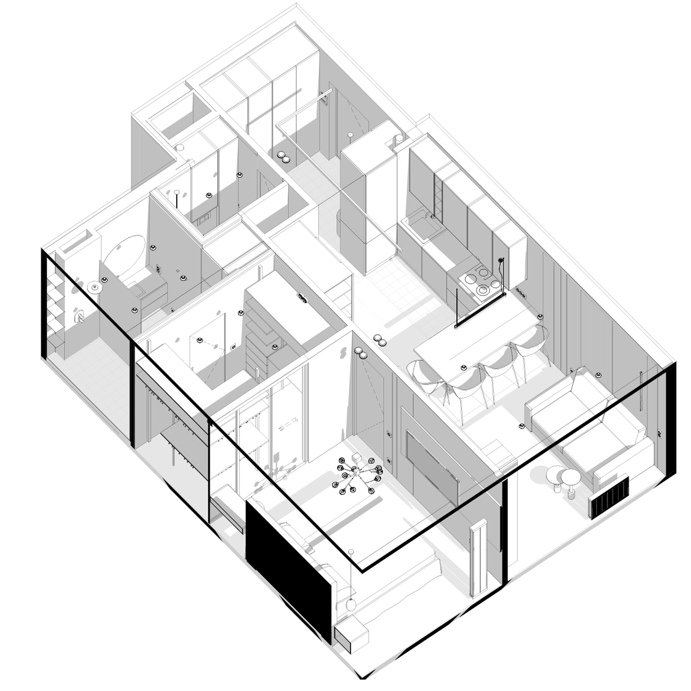 ЖК «OKLA». Студия дизайна интерьеров FORMA
