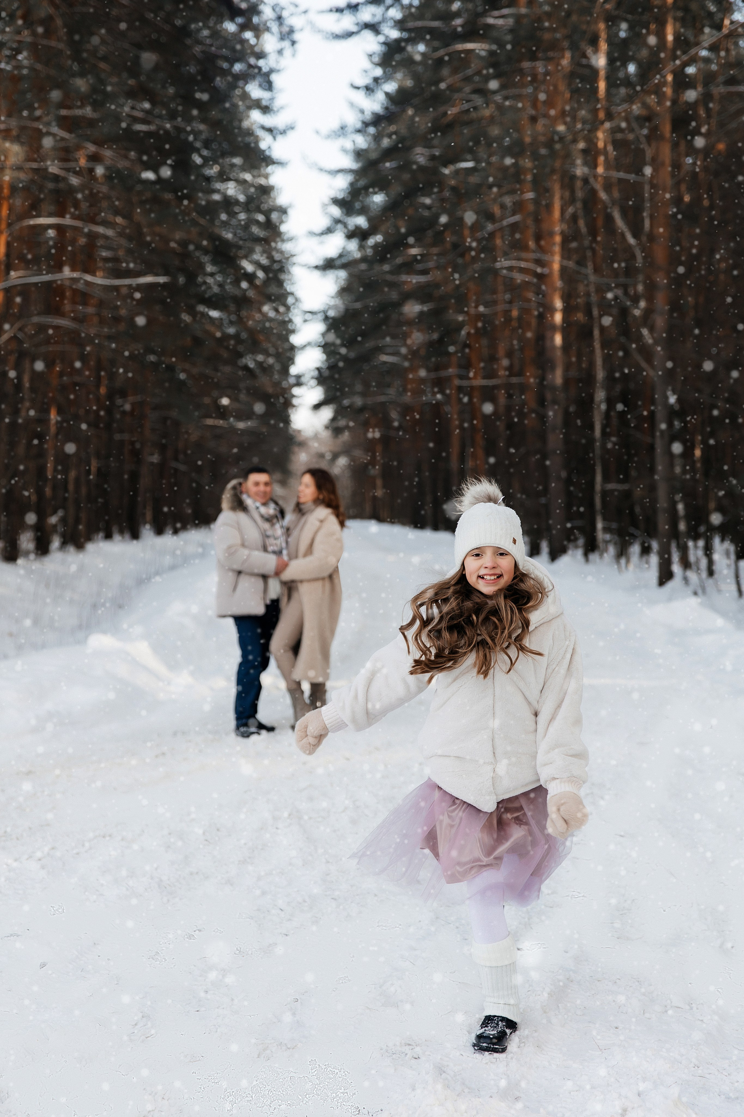Зимняя прогулка. Свадебный и семейный фотограф у Уфе Евгения Сазонова