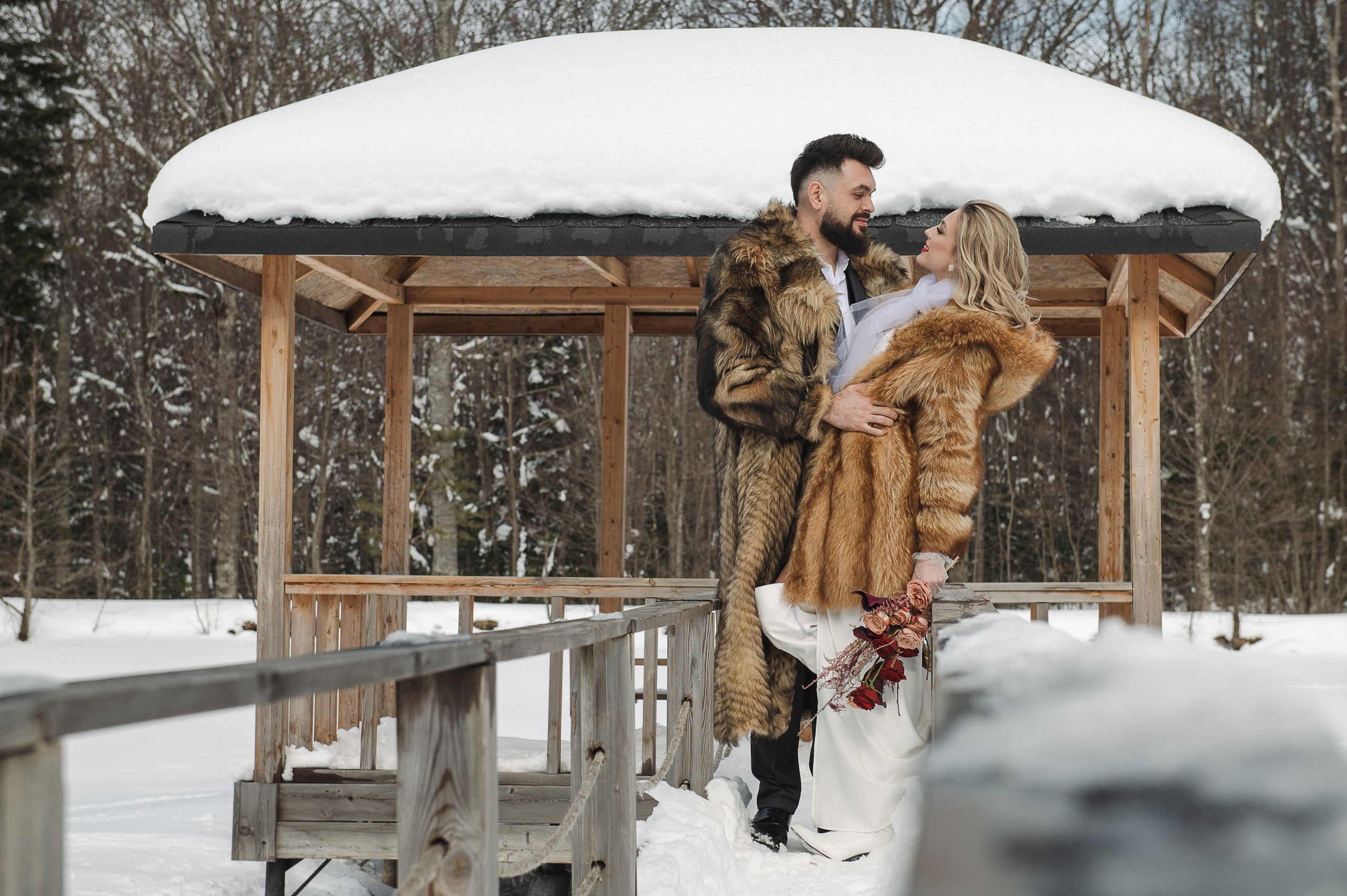 Влад и Лиза. Зимняя свадебная съемка. Екатерина Бакурова — контент фотограф, женский фотограф в Краснодаре