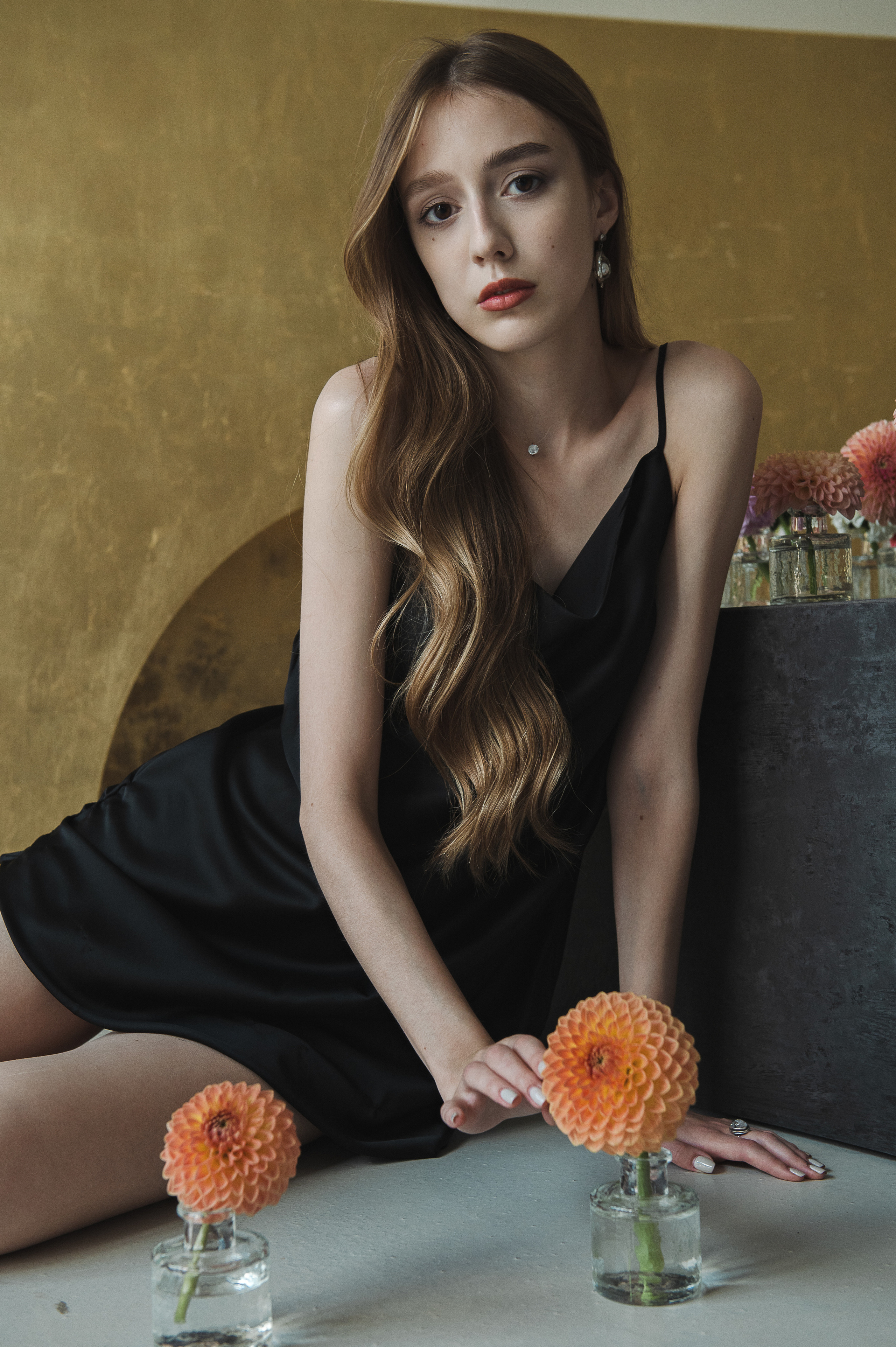 Портретная фотосъемка в студии. Екатерина Бакурова — контент фотограф, женский фотограф в Краснодаре