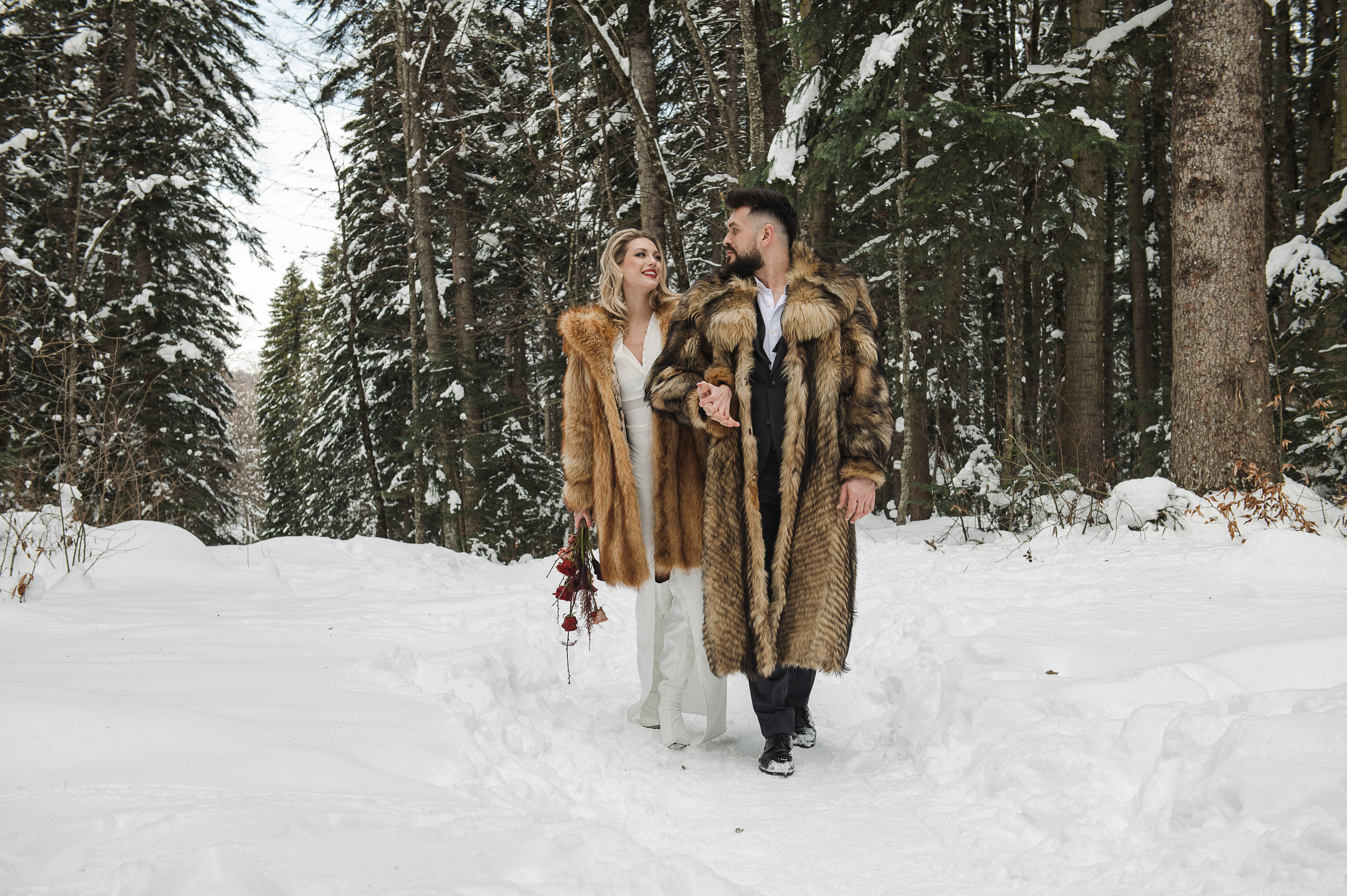 Влад и Лиза. Зимняя свадебная съемка. Екатерина Бакурова — контент фотограф, женский фотограф в Краснодаре