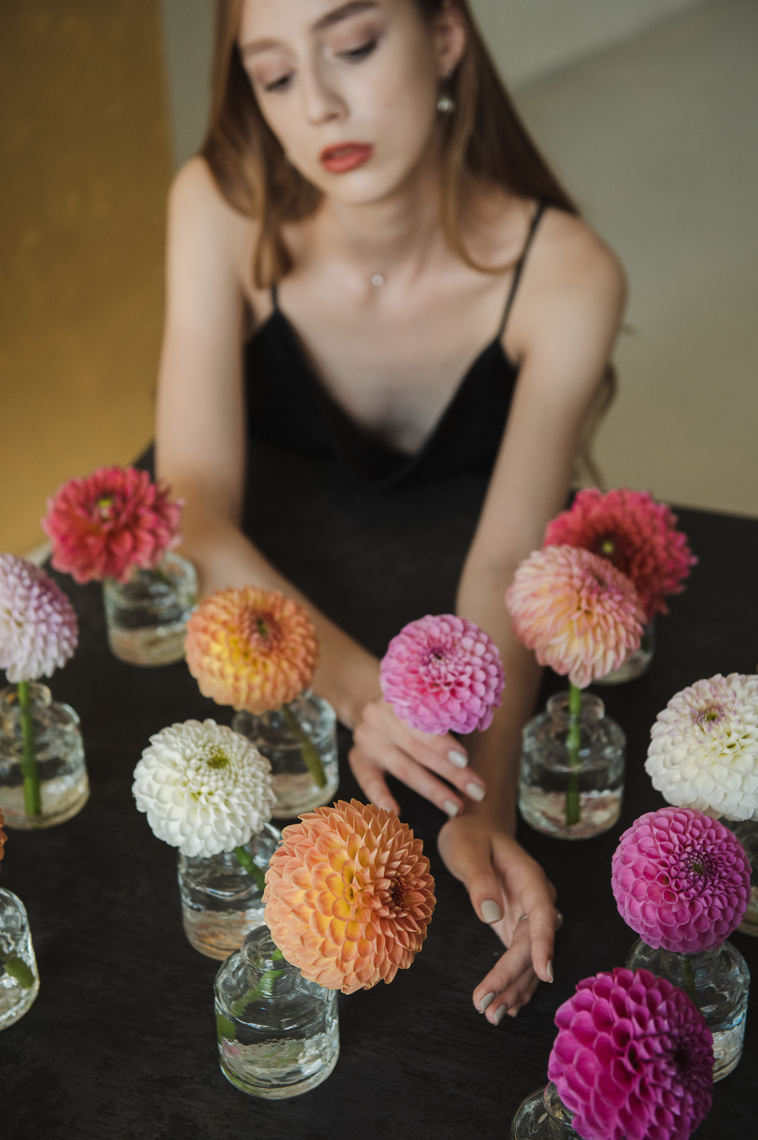 Портретная фотосъемка в студии. Екатерина Бакурова — контент фотограф, женский фотограф в Краснодаре