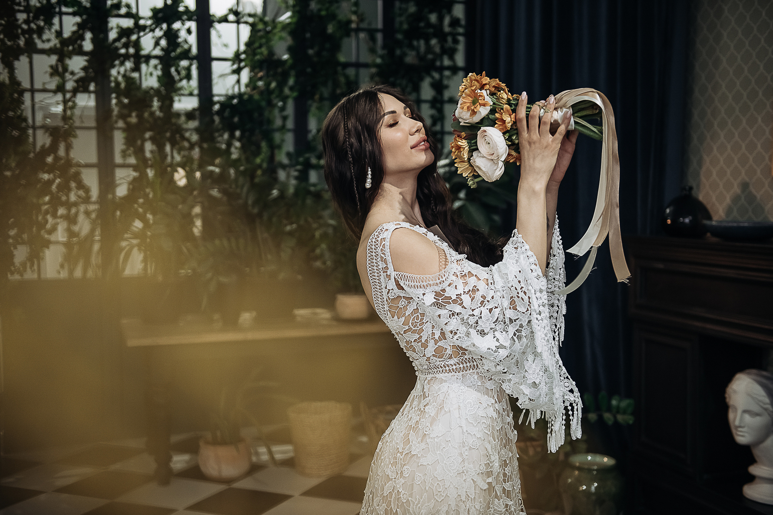 Свадебная фотосессия в студии. Екатерина Бакурова — контент фотограф, женский фотограф в Краснодаре