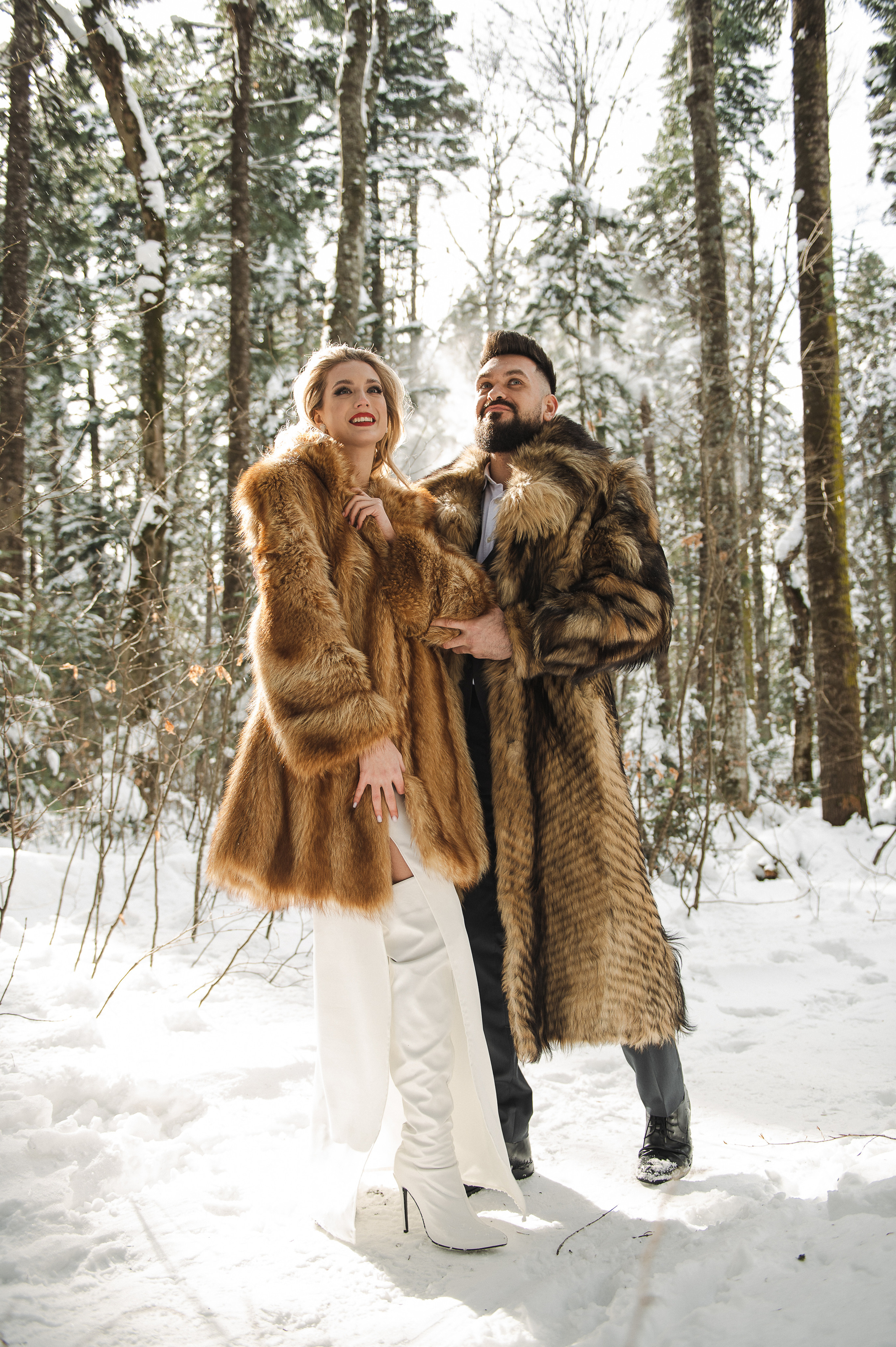 Влад и Лиза. Зимняя свадебная съемка. Екатерина Бакурова — контент фотограф, женский фотограф в Краснодаре