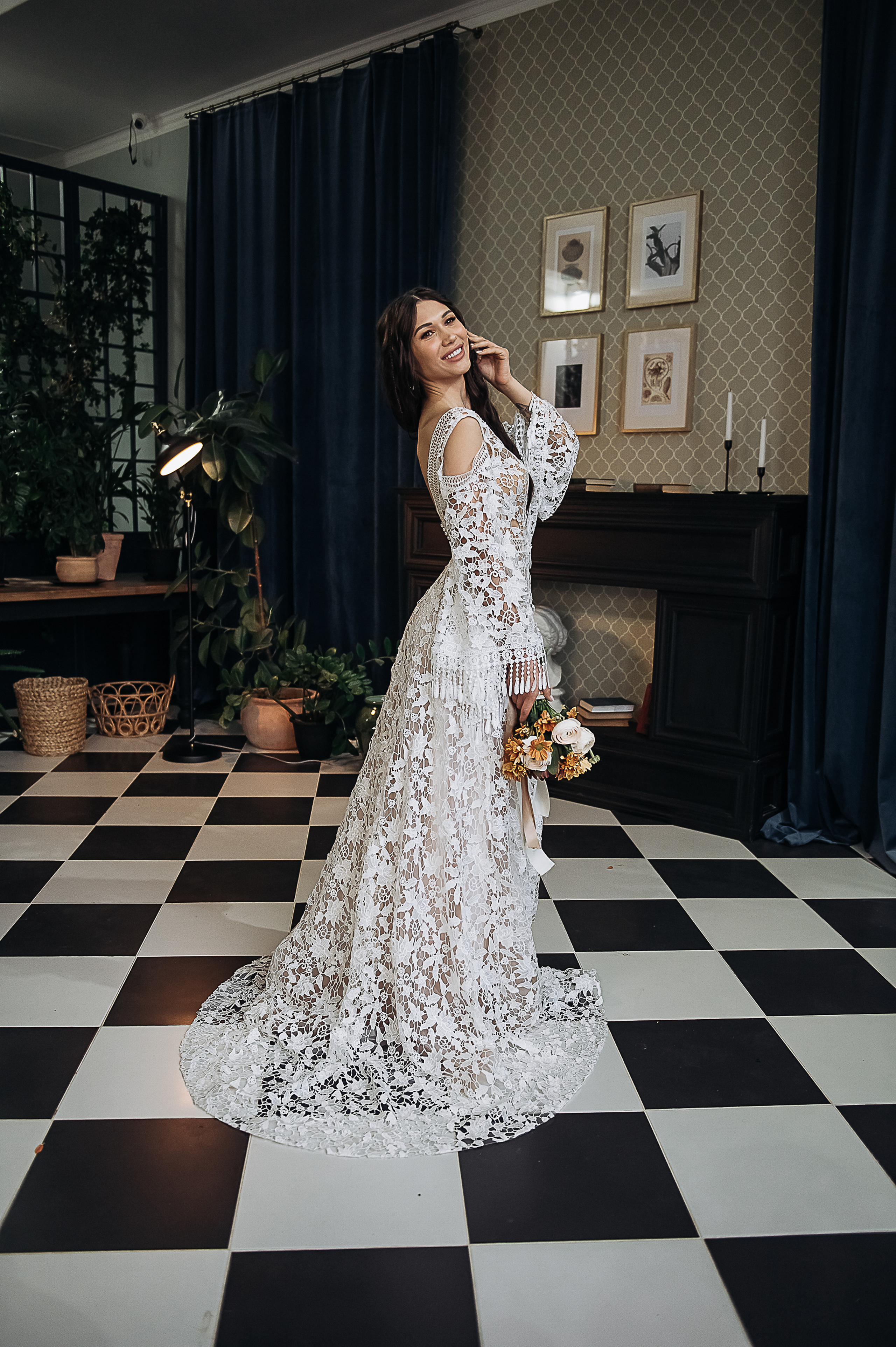 Свадебная фотосессия в студии. Екатерина Бакурова — контент фотограф, женский фотограф в Краснодаре