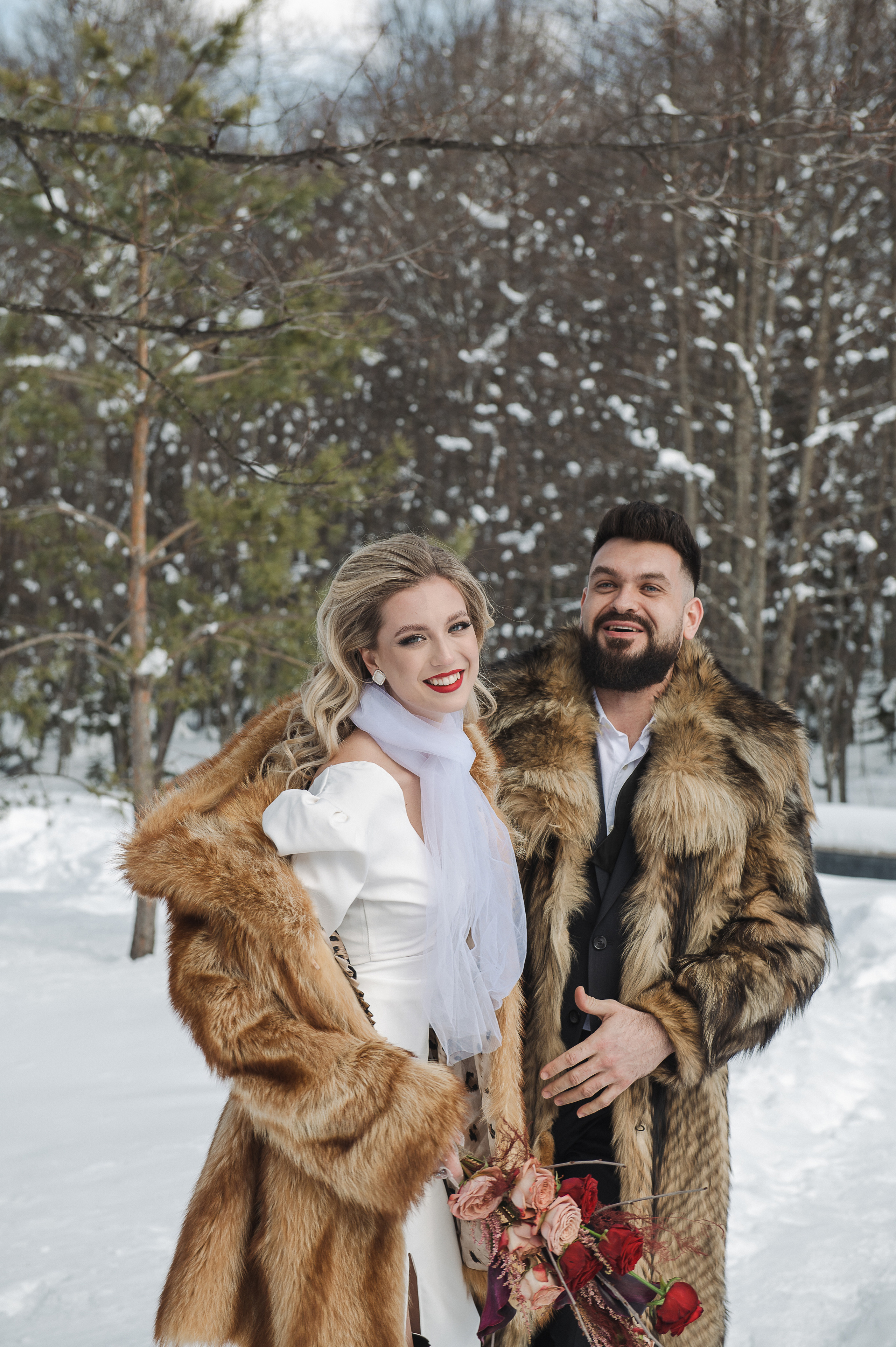 Влад и Лиза. Зимняя свадебная съемка. Екатерина Бакурова — контент фотограф, женский фотограф в Краснодаре