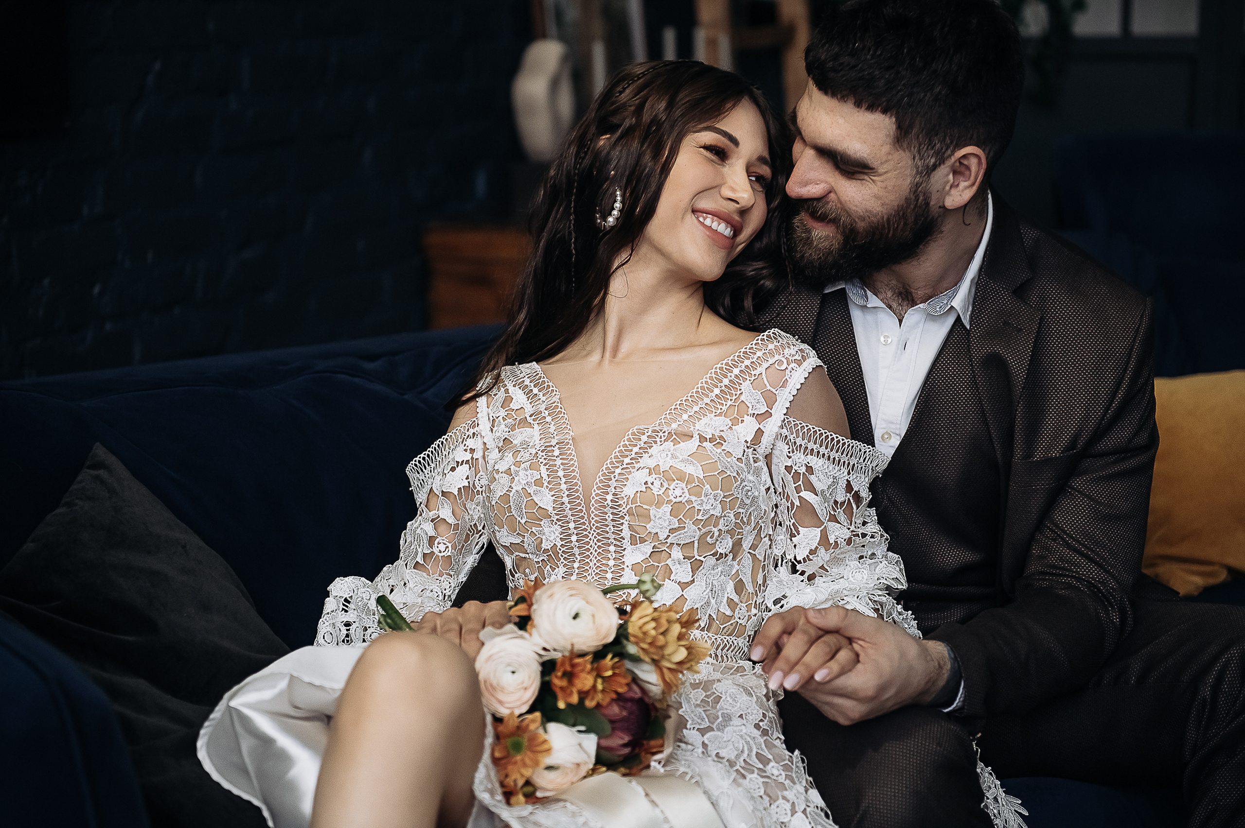 Свадебная фотосессия в студии. Екатерина Бакурова — контент фотограф, женский фотограф в Краснодаре