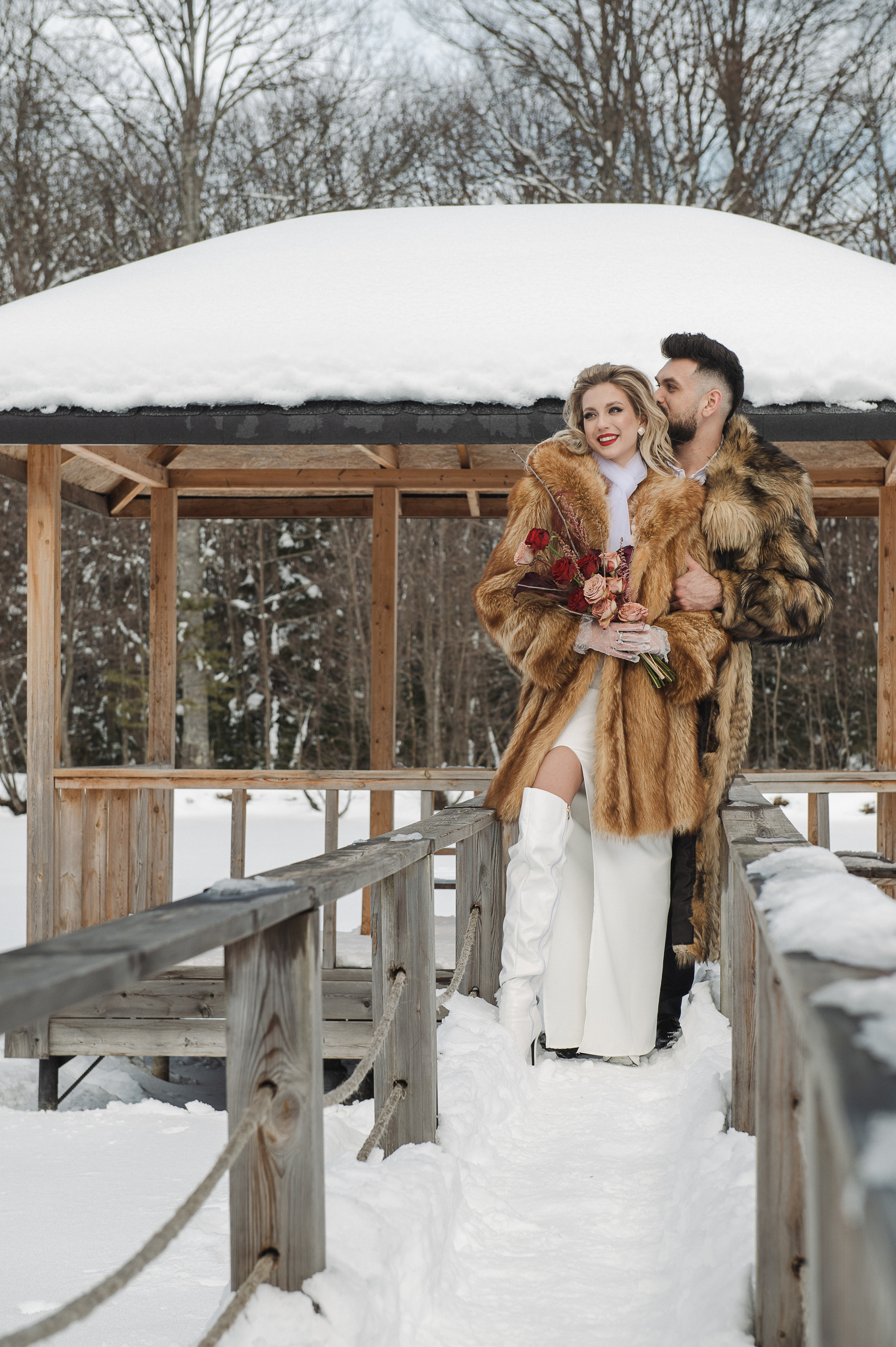Влад и Лиза. Зимняя свадебная съемка. Екатерина Бакурова — контент фотограф, женский фотограф в Краснодаре