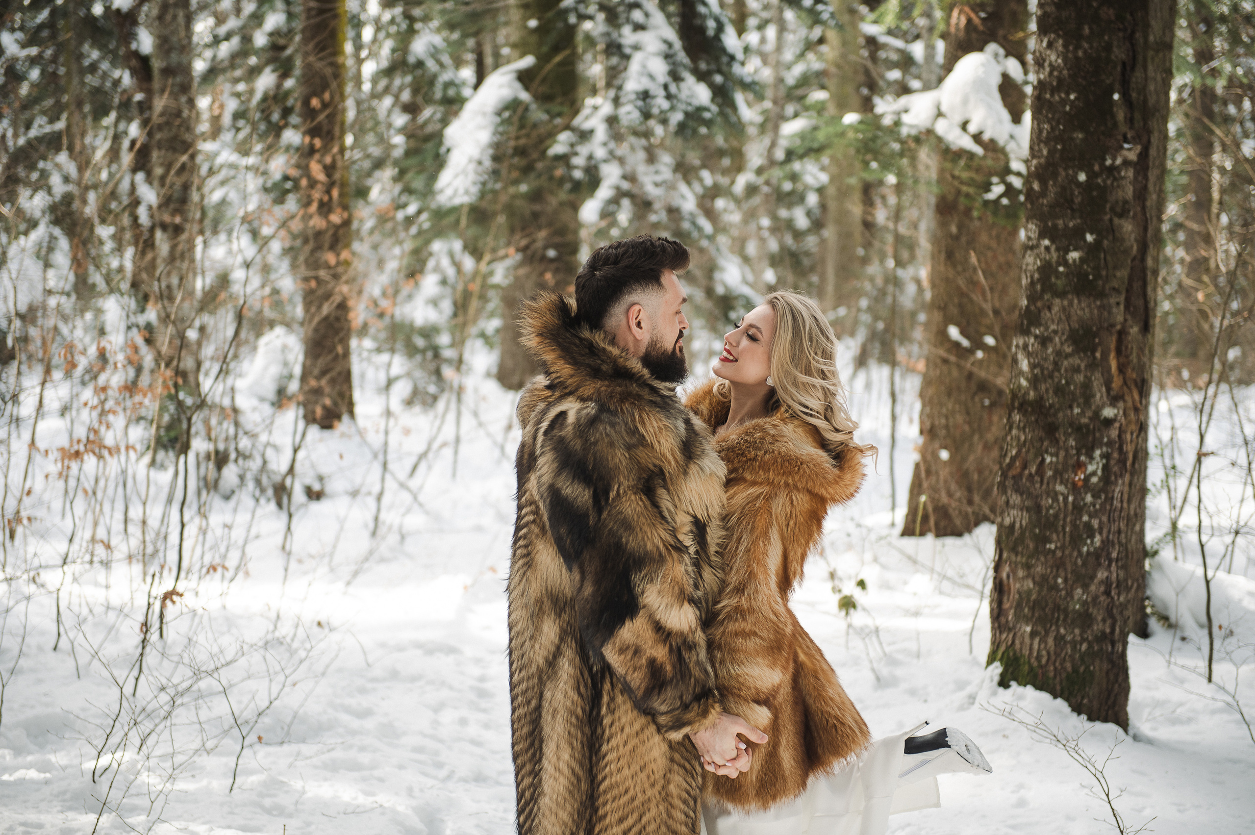Влад и Лиза. Зимняя свадебная съемка. Екатерина Бакурова — контент фотограф, женский фотограф в Краснодаре