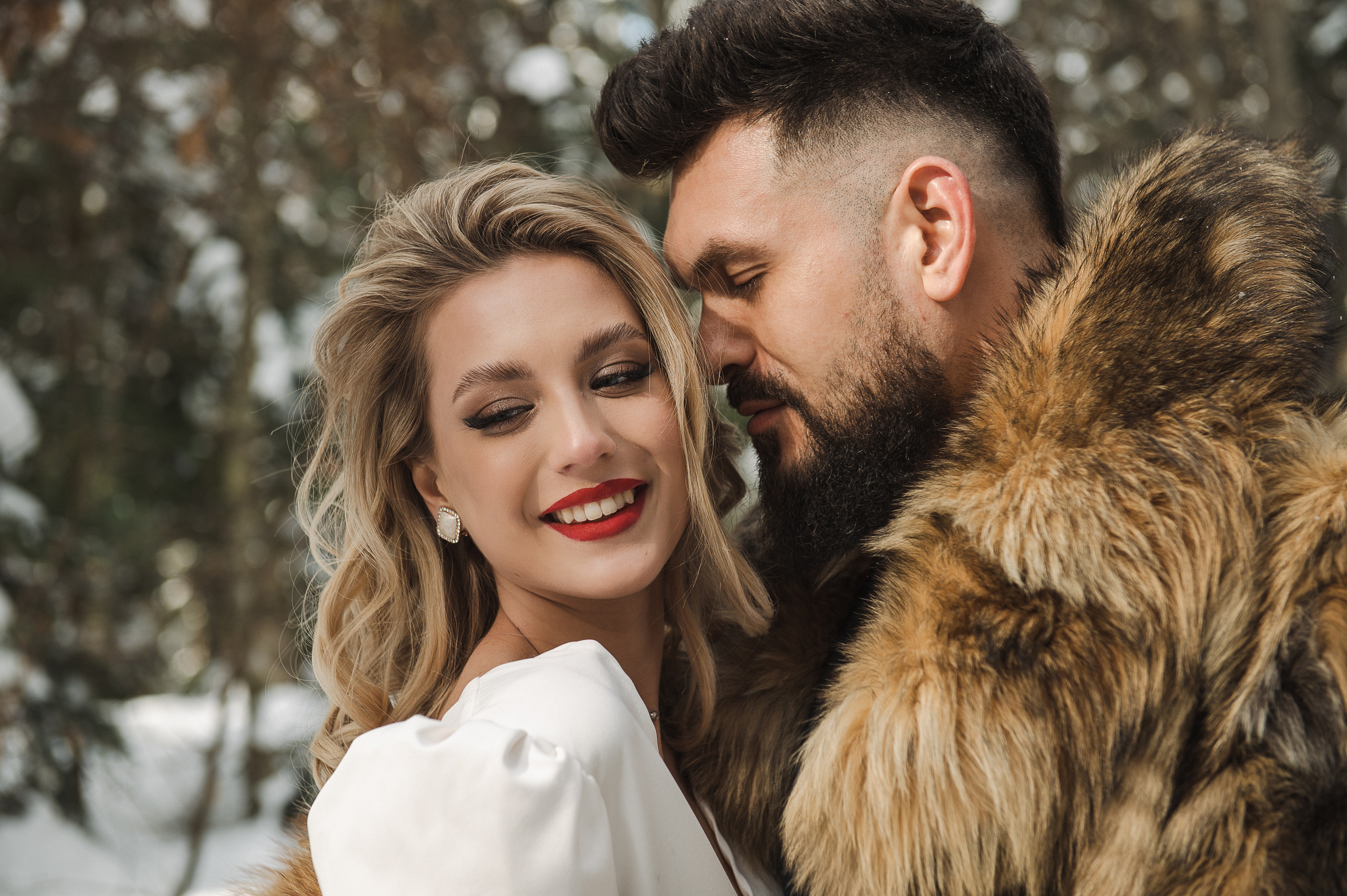 Влад и Лиза. Зимняя свадебная съемка. Екатерина Бакурова — контент фотограф, женский фотограф в Краснодаре