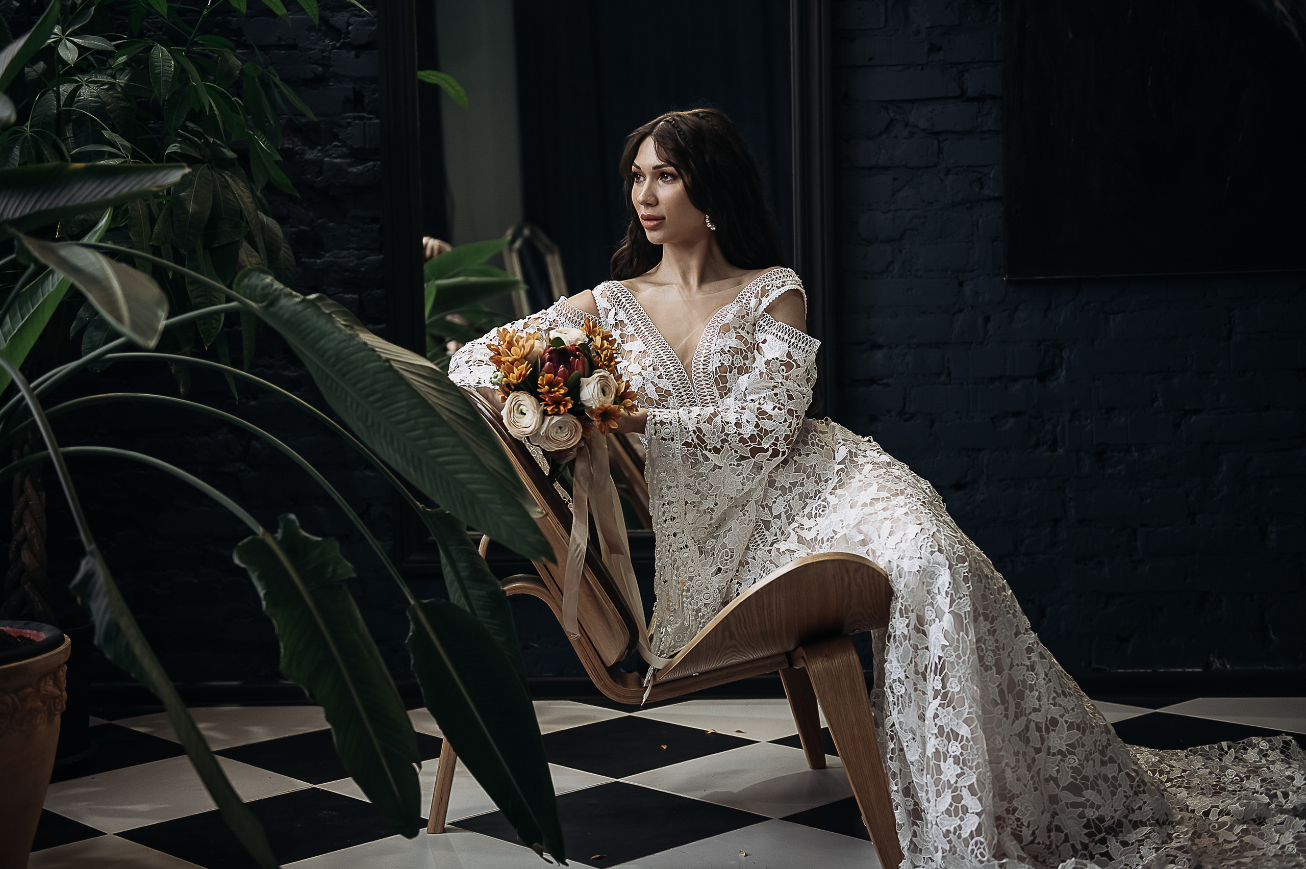 Свадебная фотосессия в студии. Екатерина Бакурова — контент фотограф, женский фотограф в Краснодаре