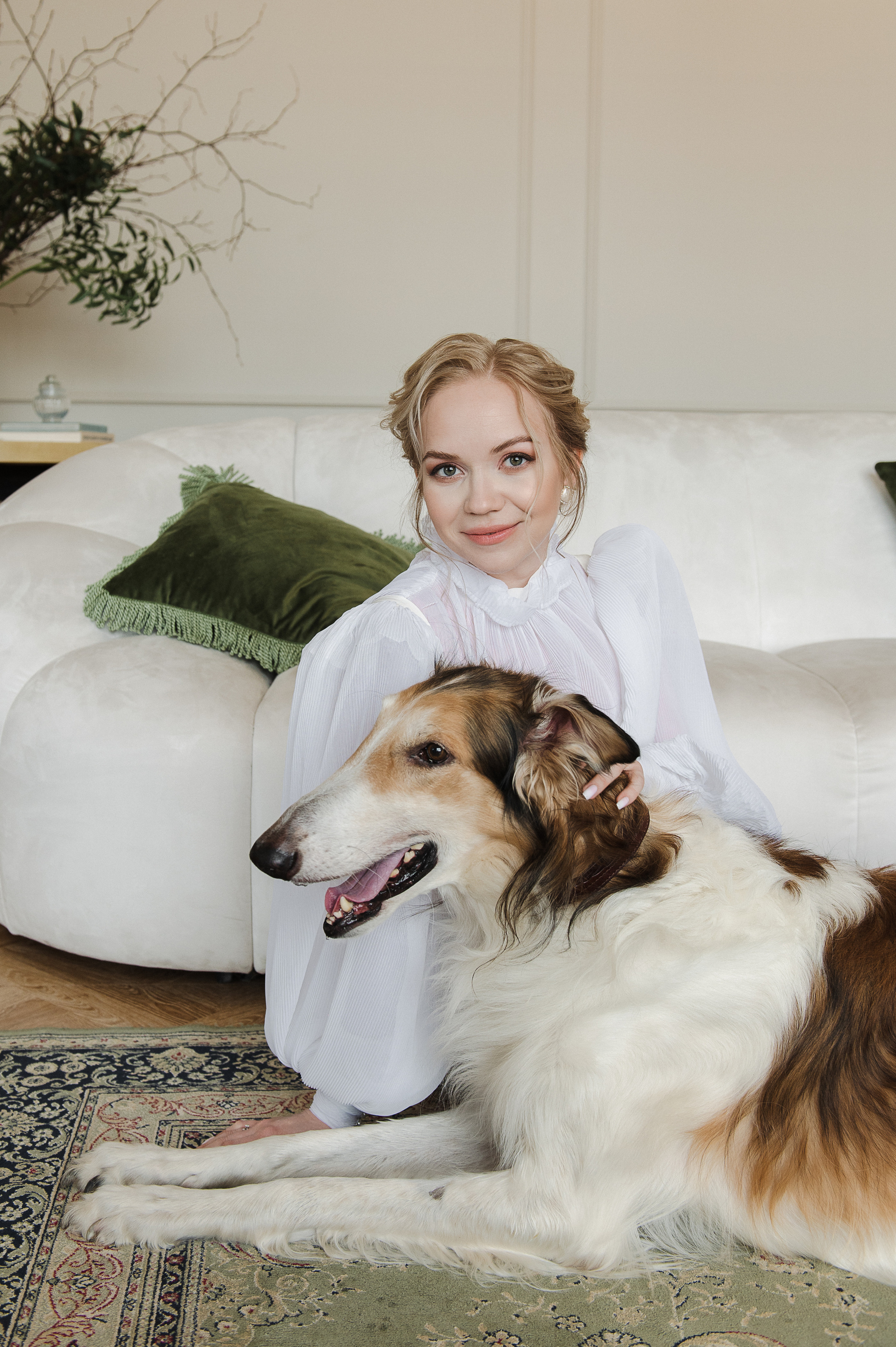 Студийная фотосессия с собаками. Екатерина Бакурова — контент фотограф, женский фотограф в Краснодаре