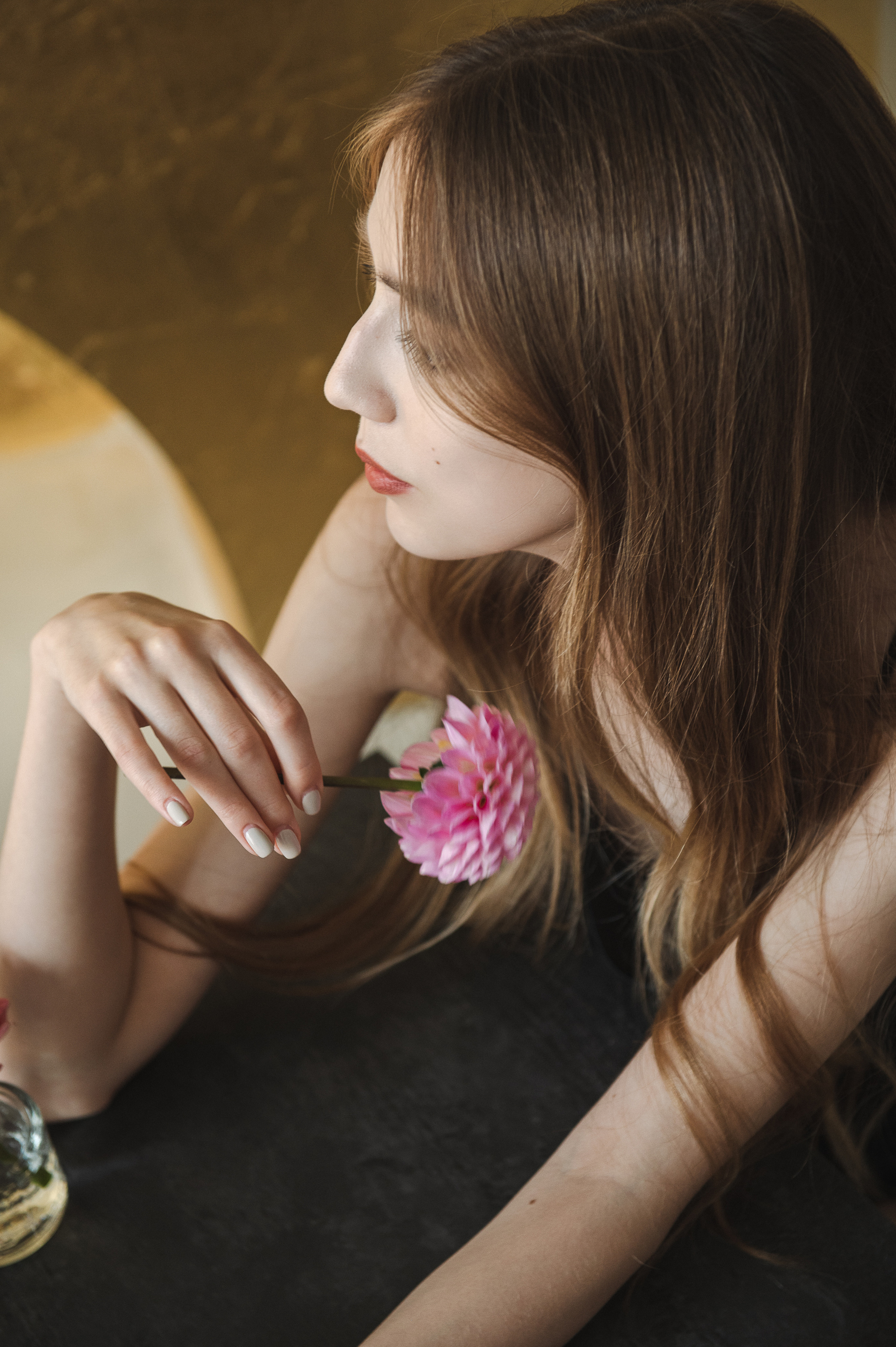 Портретная фотосъемка в студии. Екатерина Бакурова — контент фотограф, женский фотограф в Краснодаре