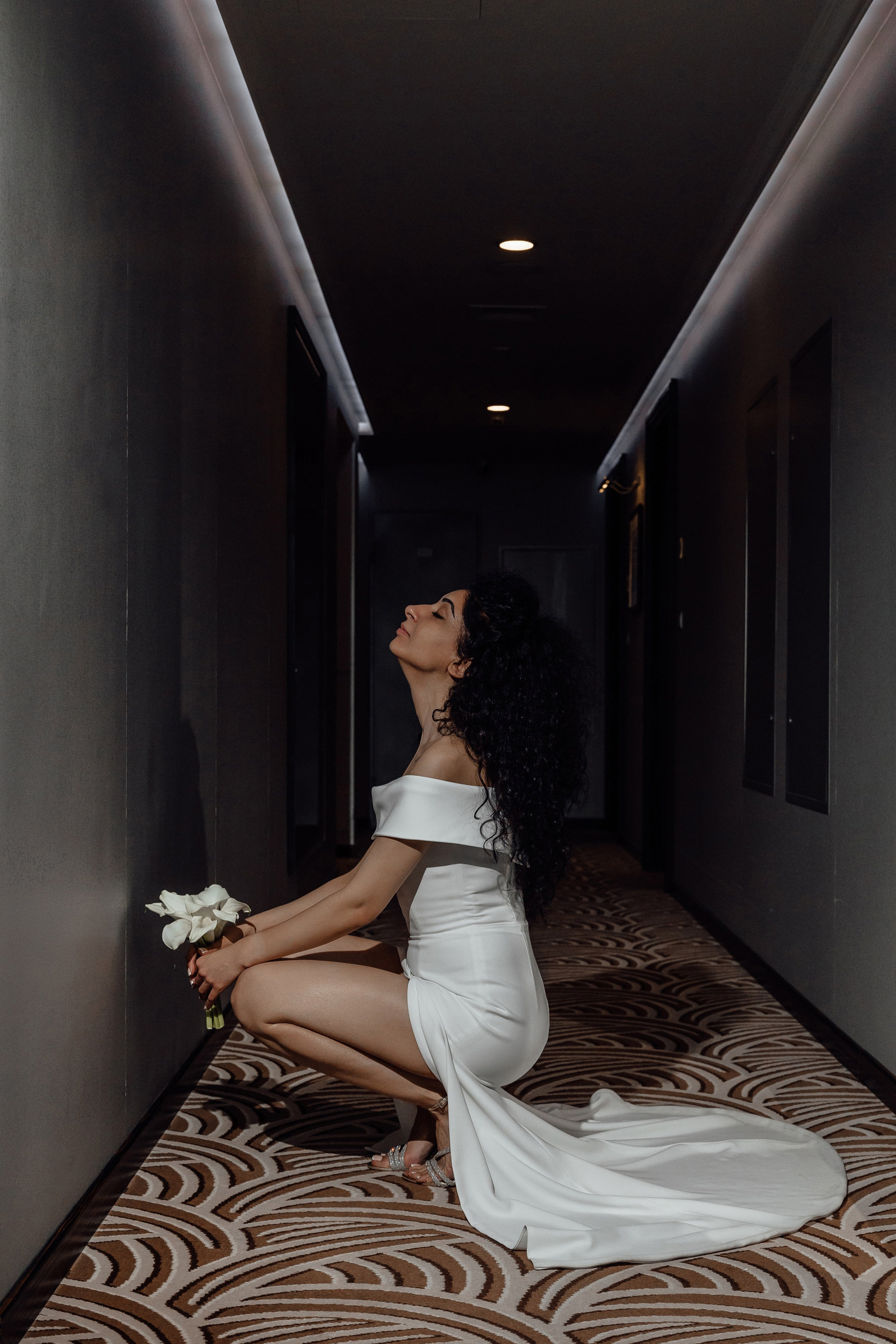 свадебная фотосессия в отеле garden plaza moscow WTC