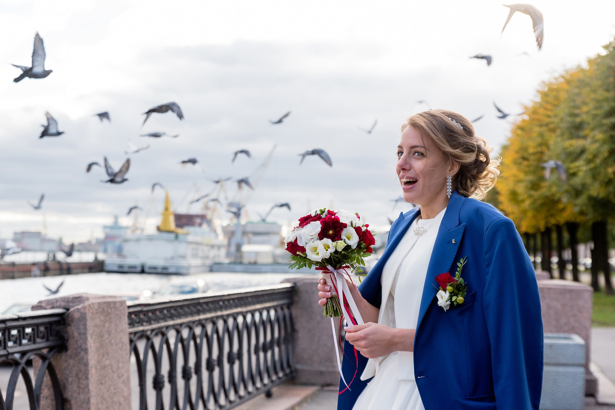 Осенняя свадьба. Свадебный и семейный фотограф из Санкт-Петербурга Климов Анатолий