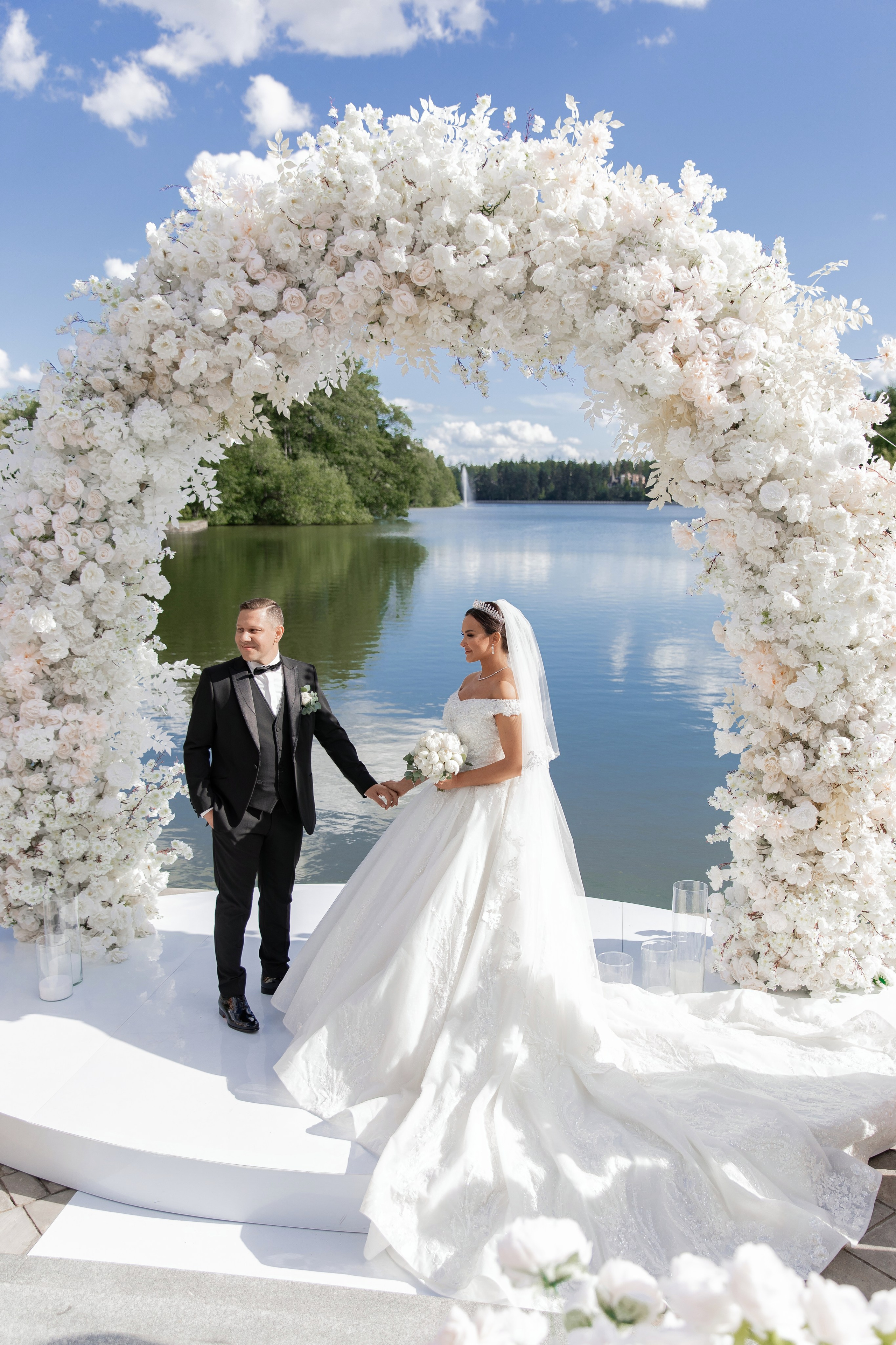 Свадебная фотосессия на вилле Ротонда. Главная