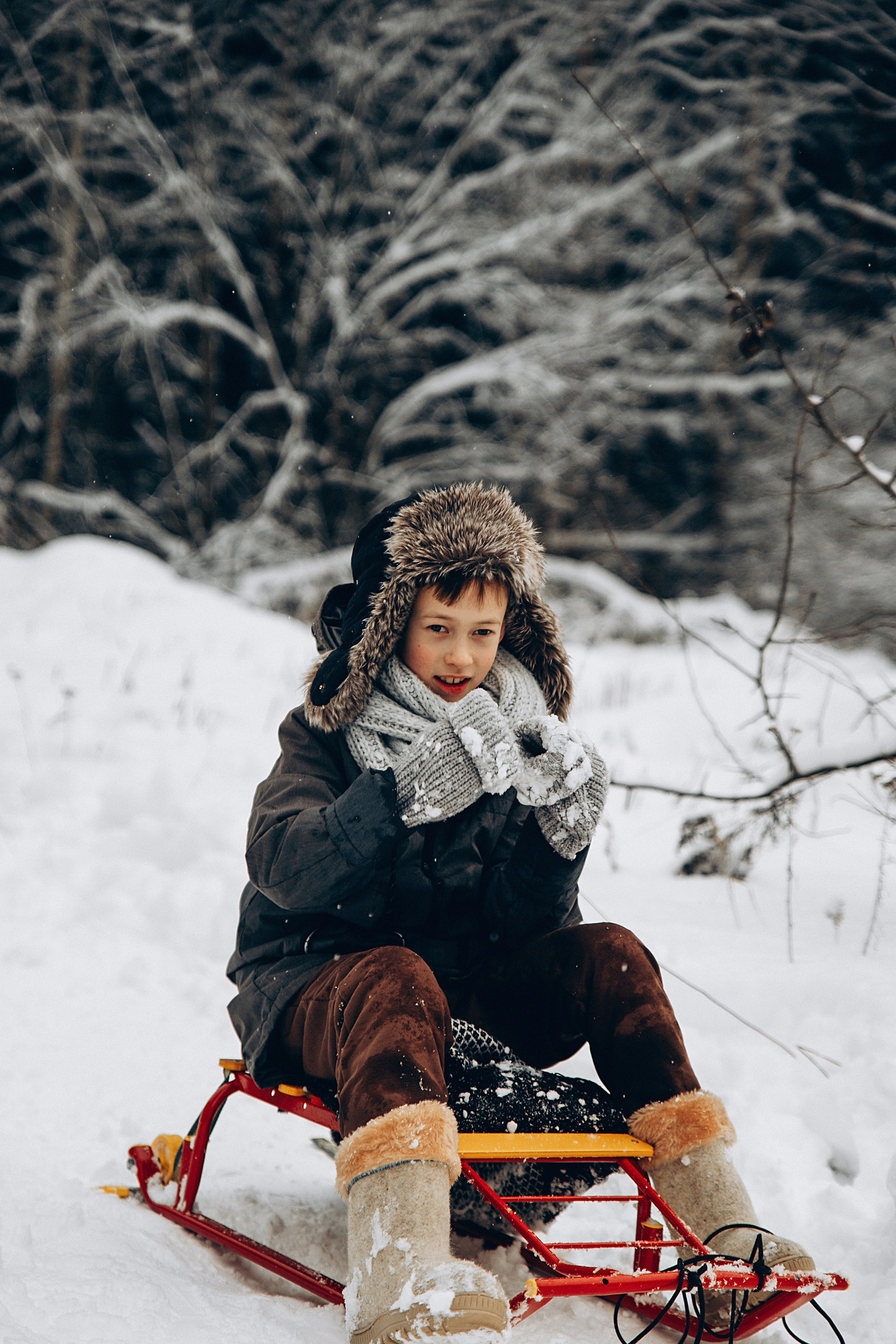 Зимние радости. Репортажный и детский фотограф в Минске