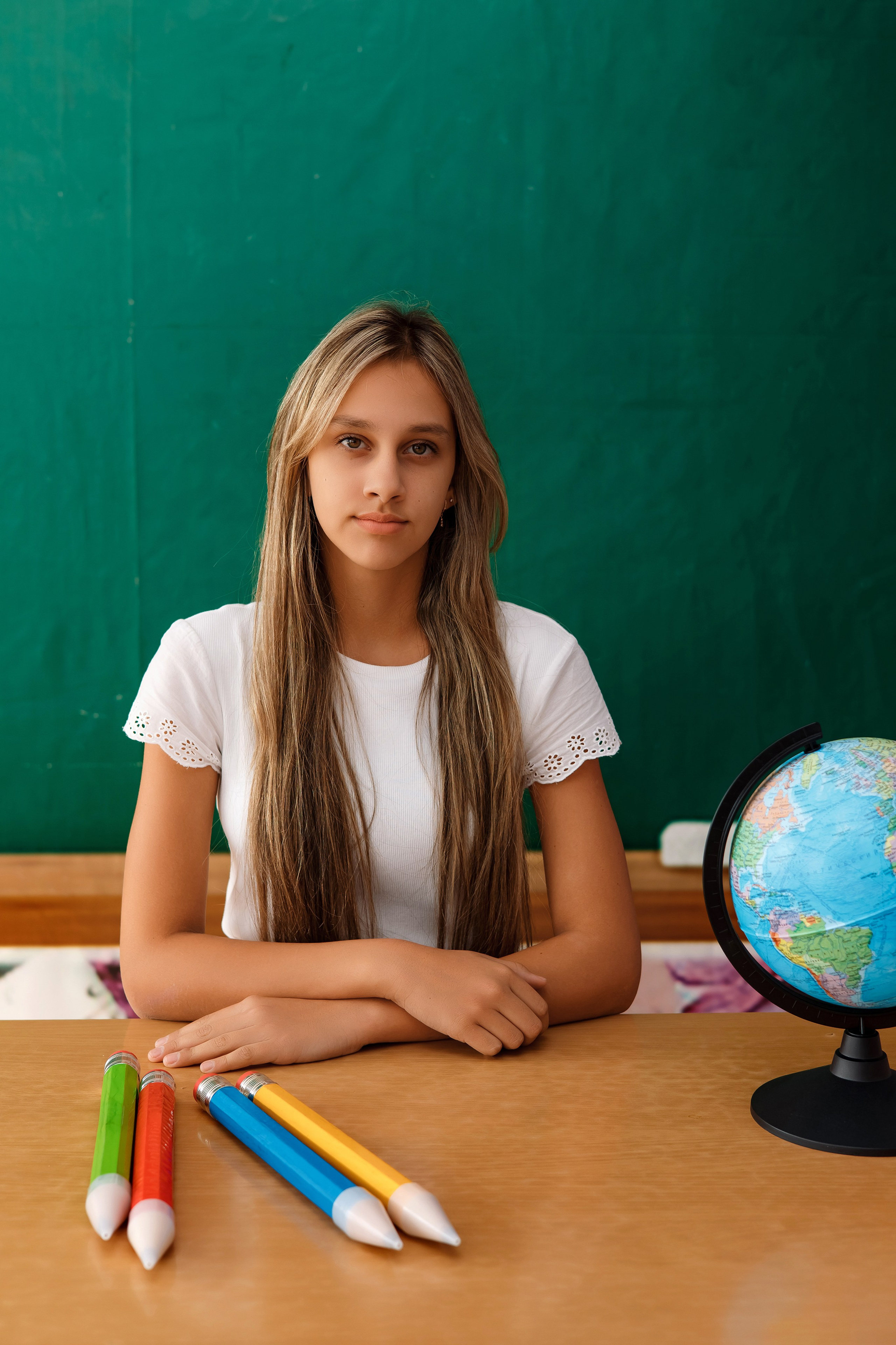 Школа 6 с. Прохладное. Фотограф Любовь Корниенко, Примоский край