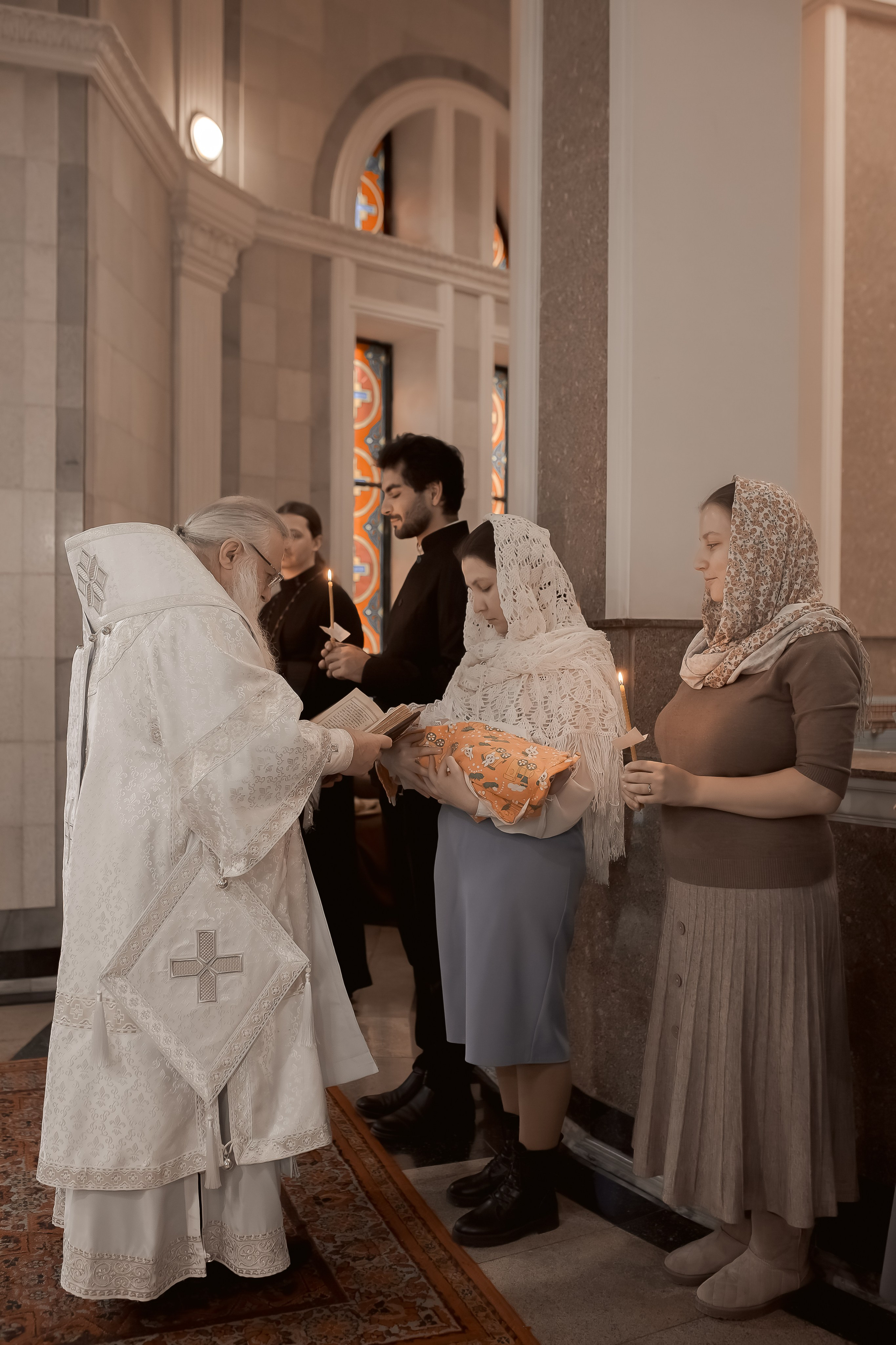 Крещение Евфимии. Фотограф на Крещение и Венчание в Ташкенте