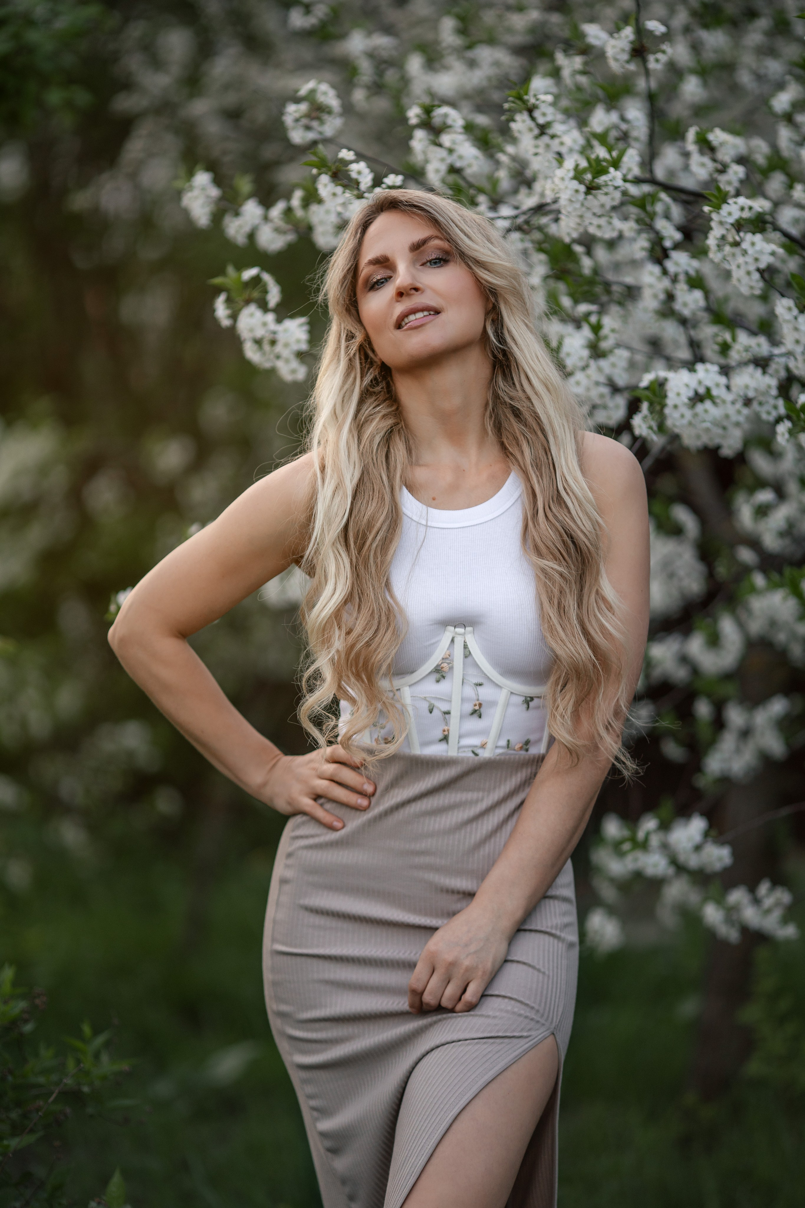 Женский портрет уличный. Семейный фотограф Москва и область Дербунова Елена