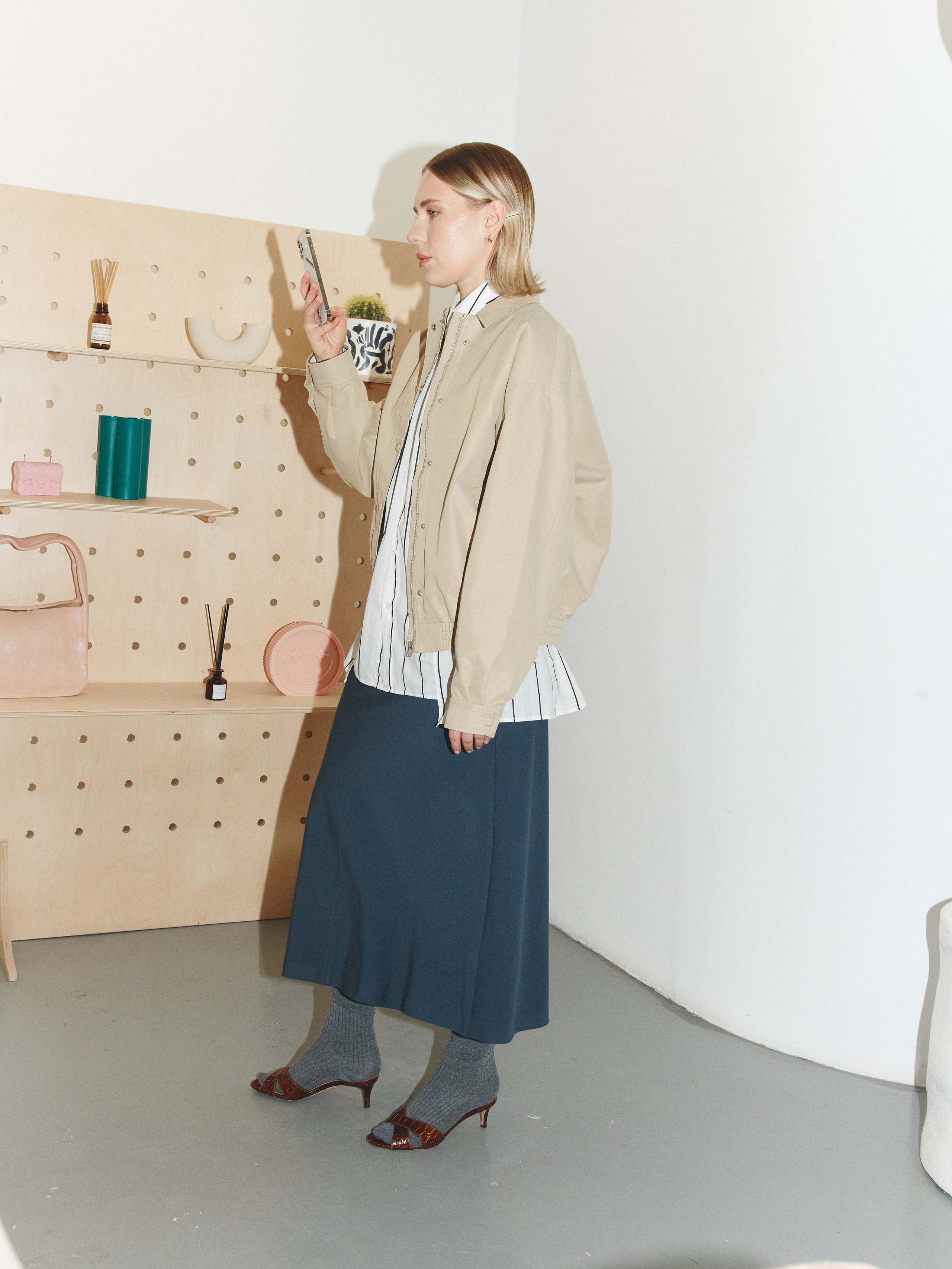 CHAIKA x THE CULTT working girl. Photographer Daria Ilkevich