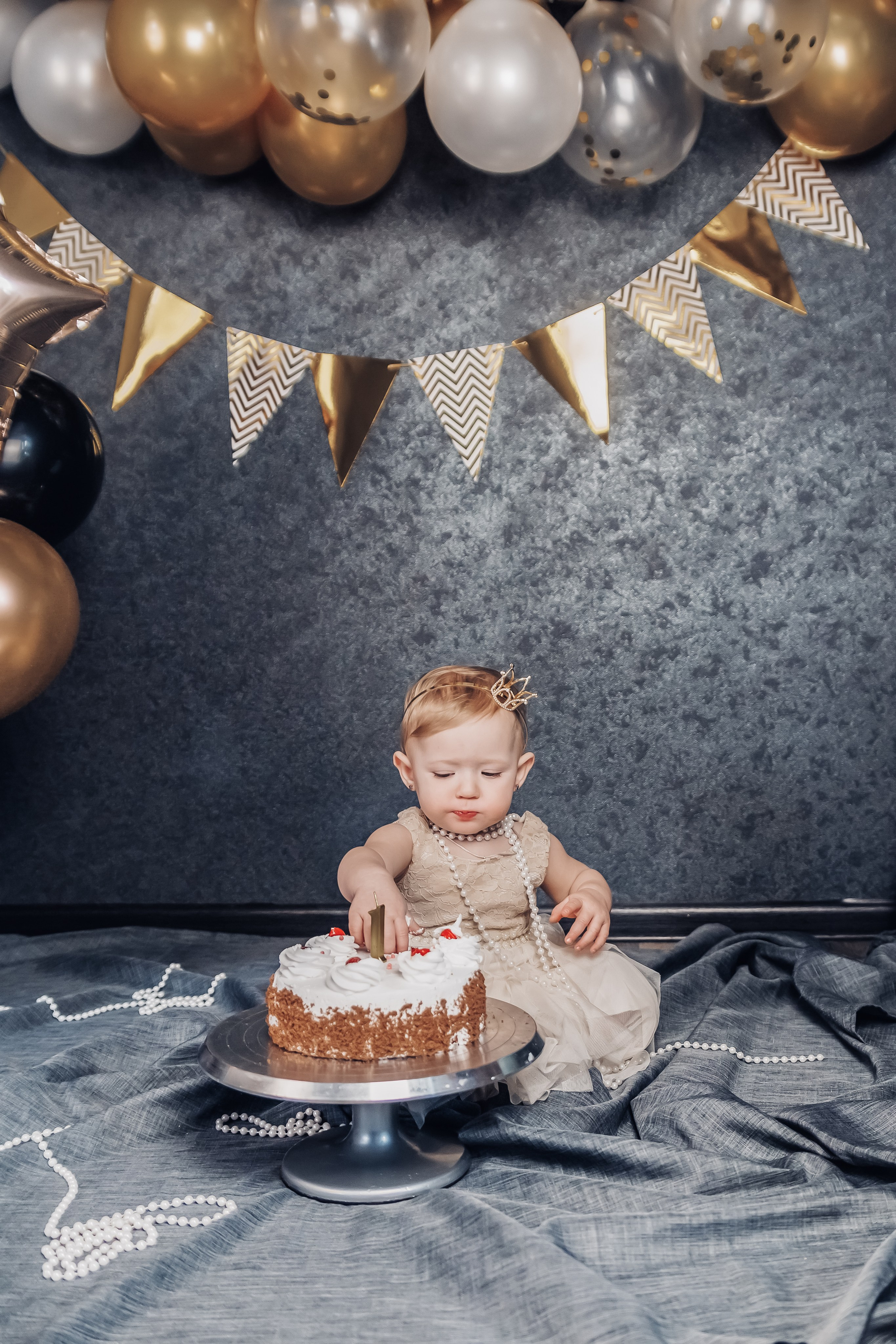 Первый день рождения!. Детский и семейный фотограф в Бердске и Новосибирске Дарья Гребнева