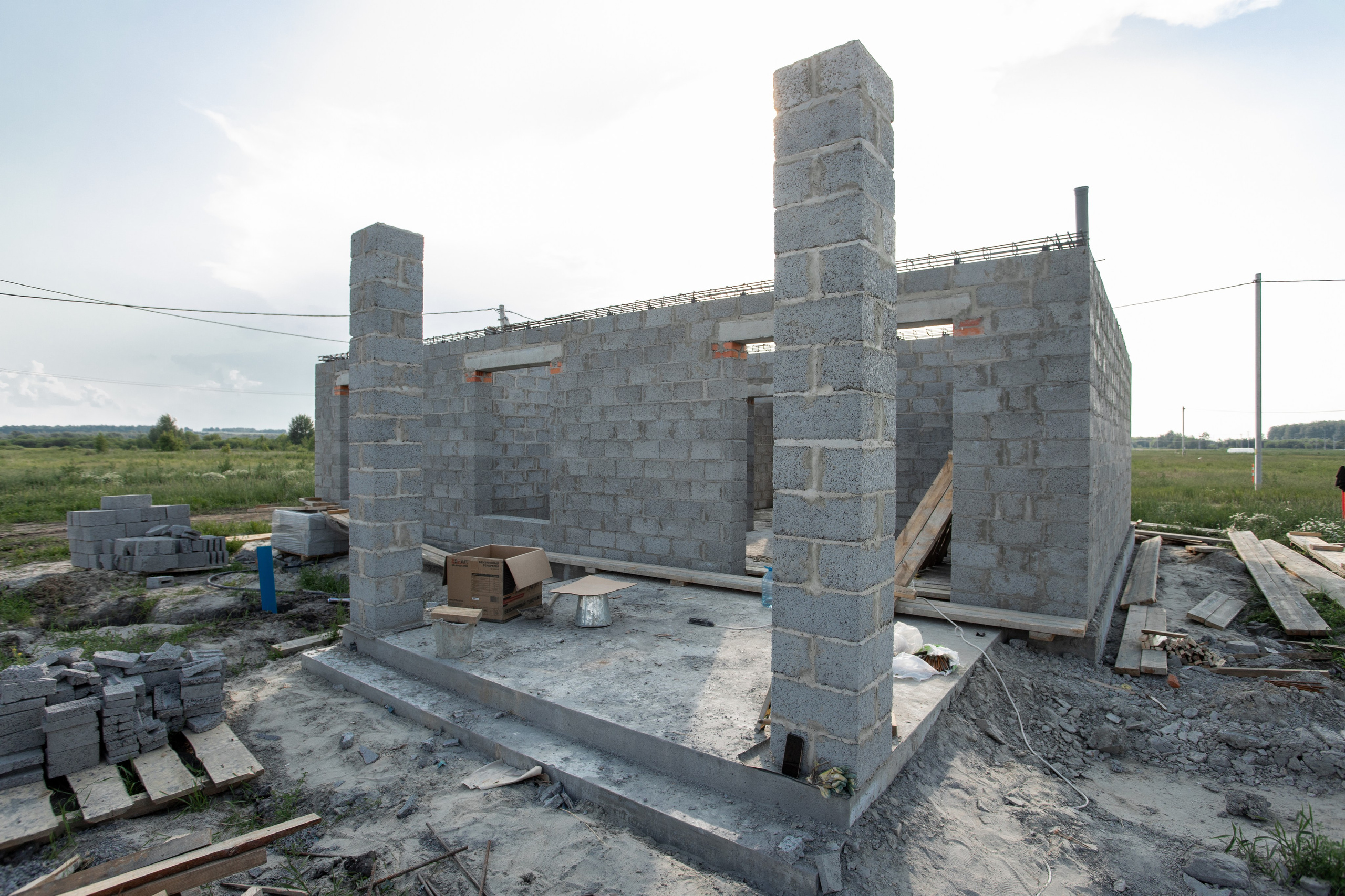 Динамика строительства. Фотограф Тюмень Александр Долгих