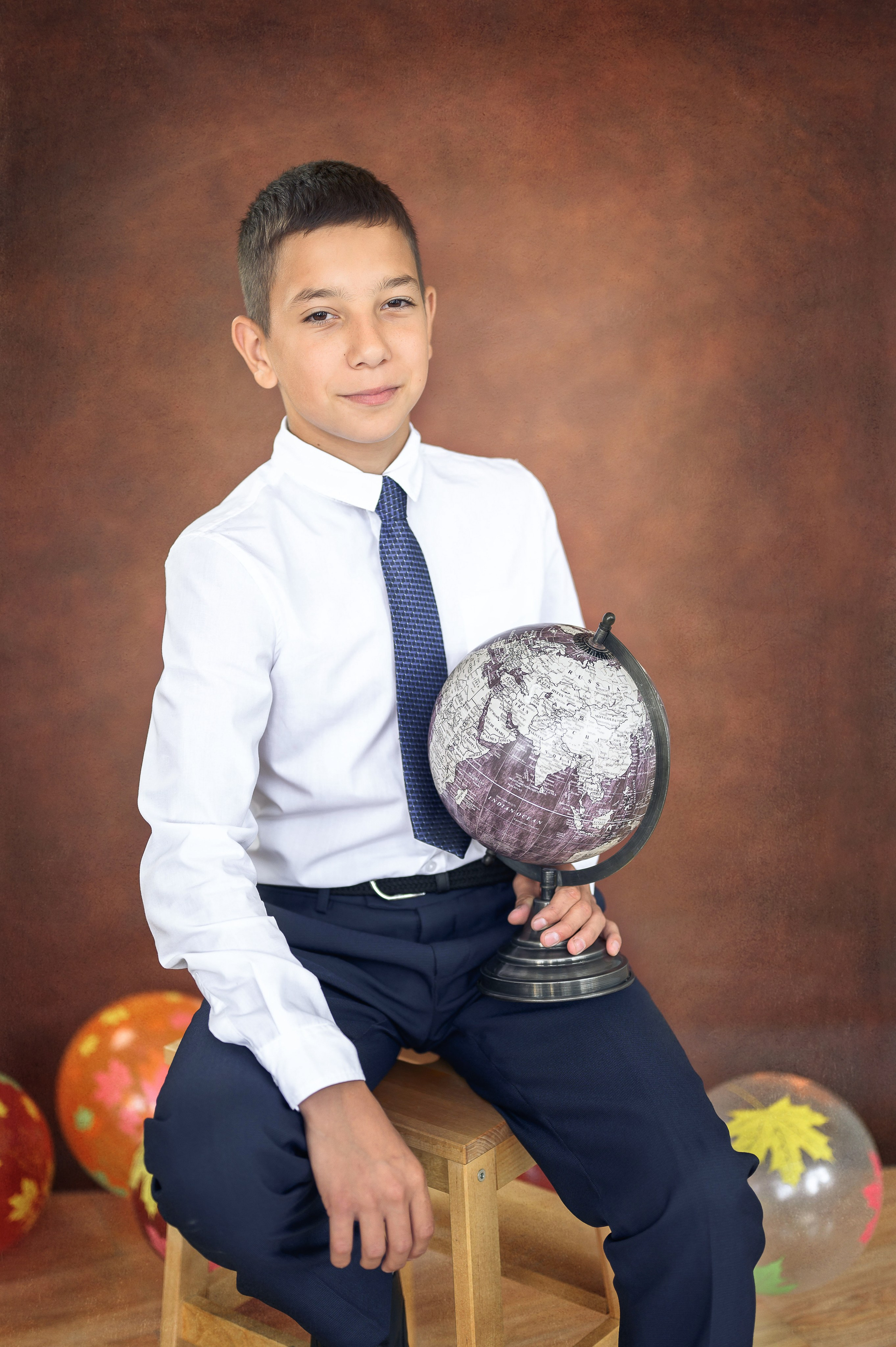 Школьные портреты. Школьный и детский фотограф в Новосибирской области