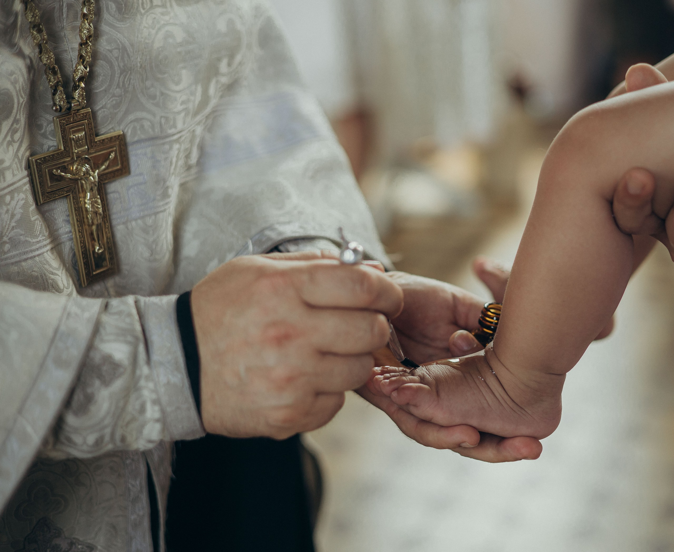 Таинство Крещения. Семейный и детский фотограф в Ростове-на-Дону Удалова Лина