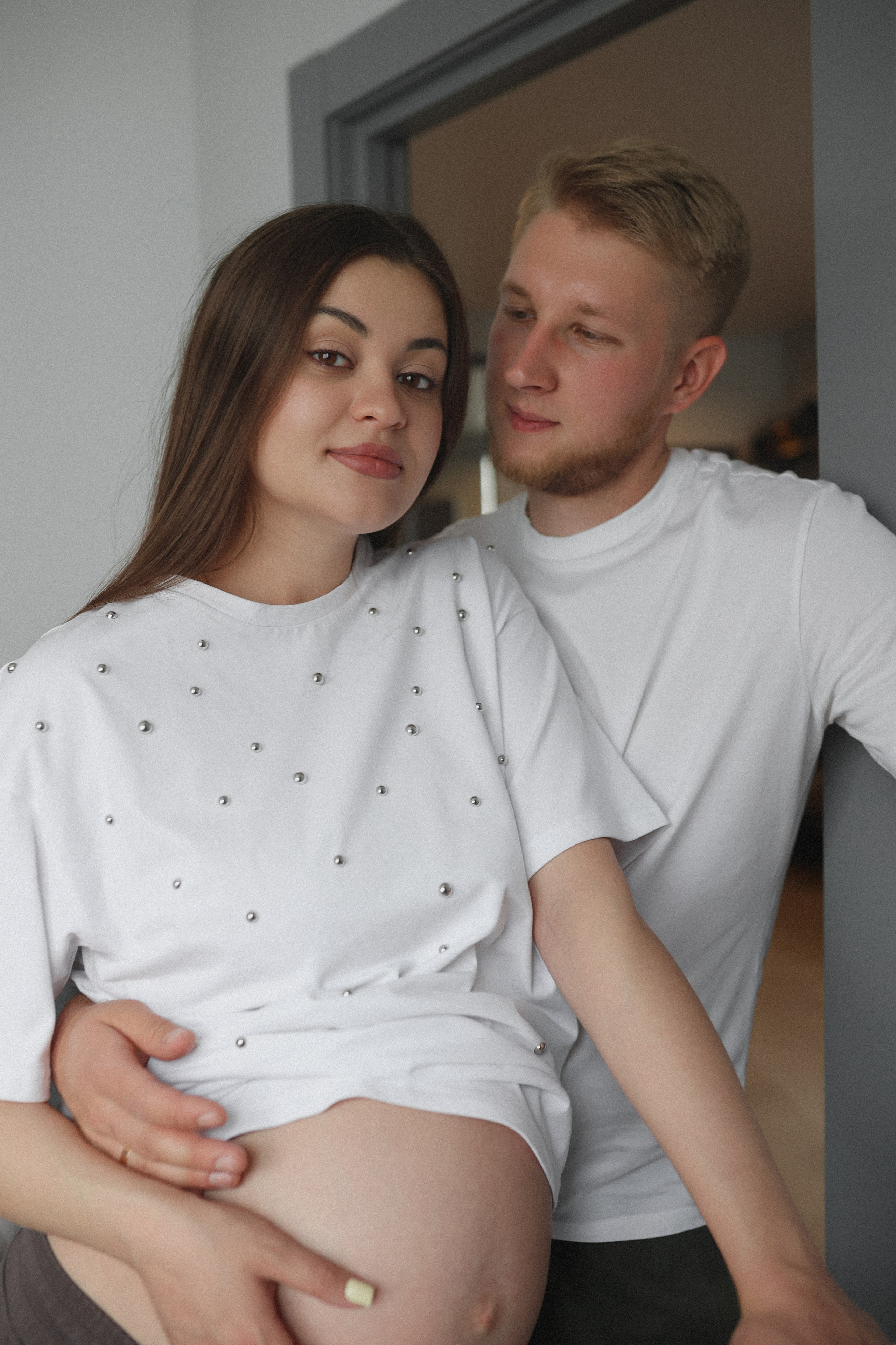 Семья Насти, Илья и животика. Фотограф Самара Лена Мандарин