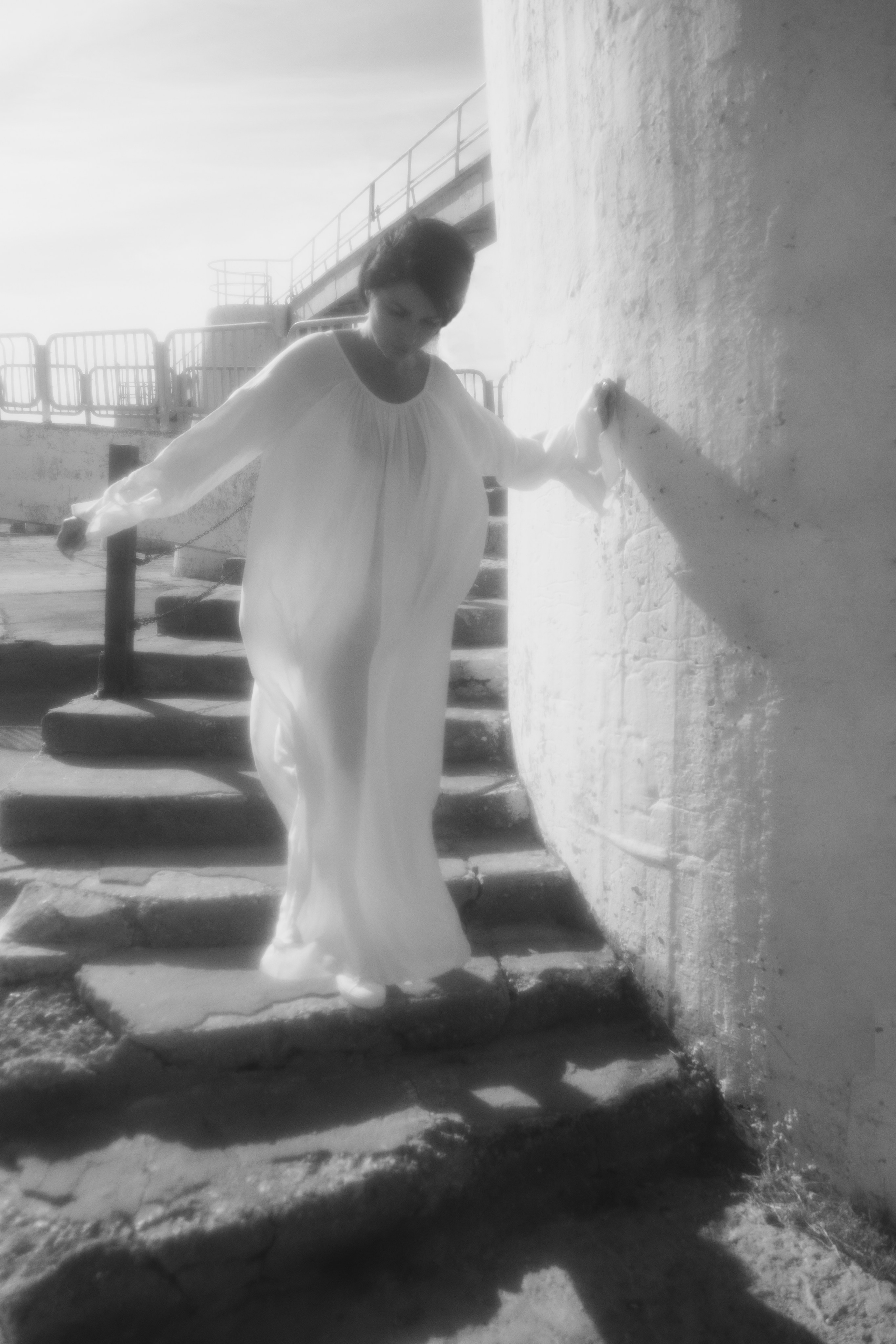 Женская фотосессия на набережной в Самаре