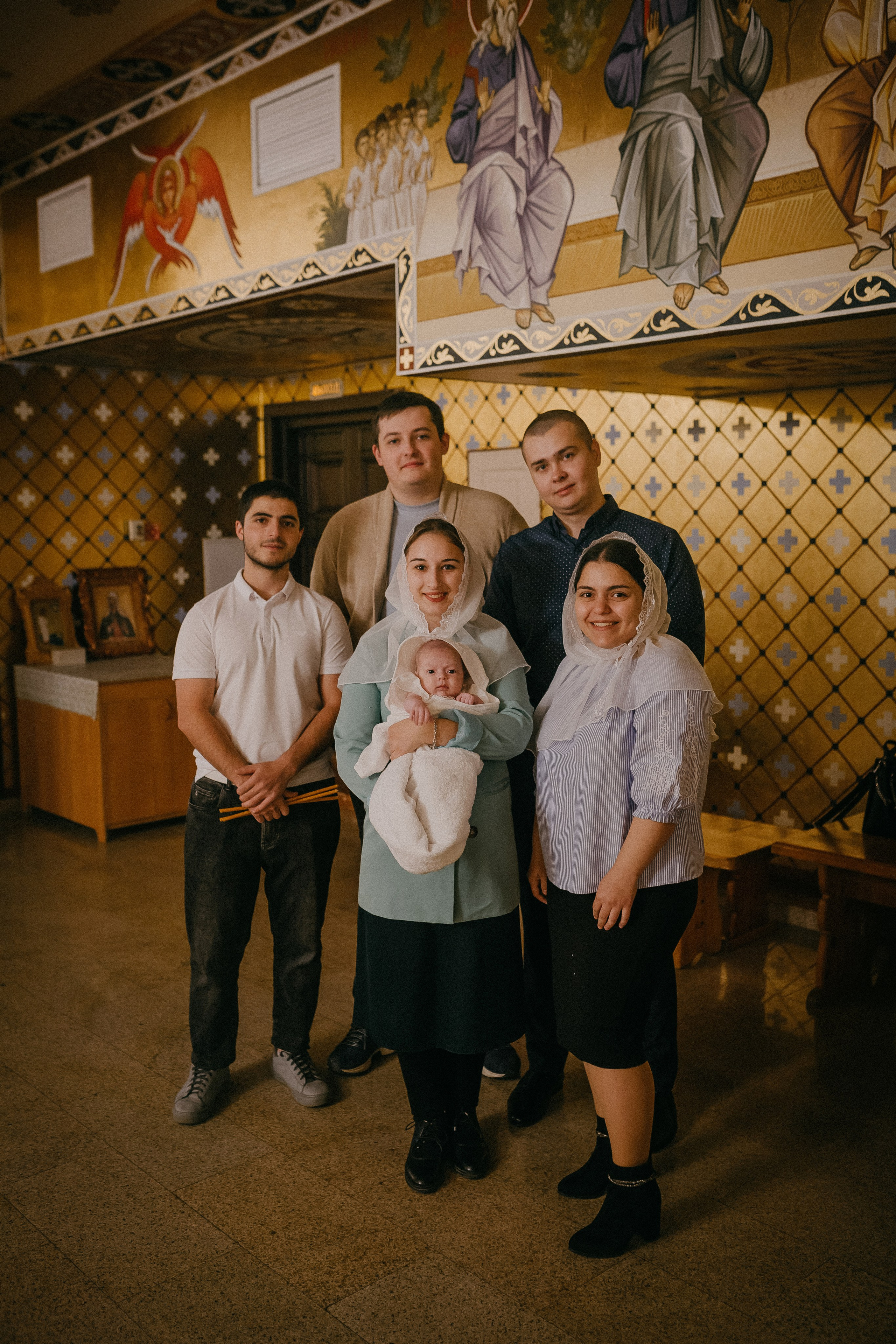 Крещение Софии. Храм Никольский. Семейный фотограф в Сургуте